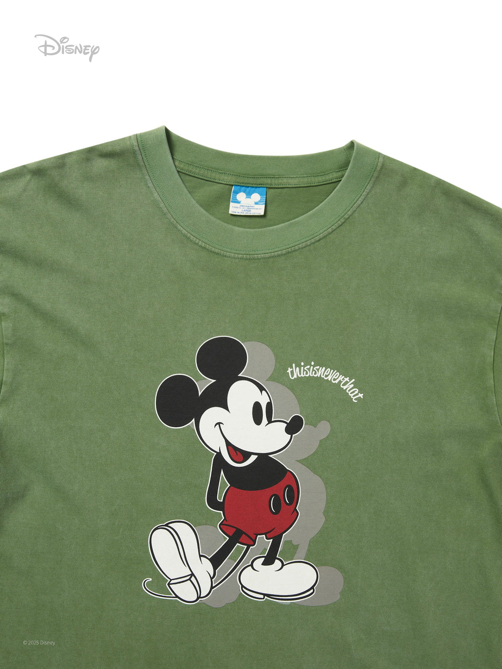 thisisneverthat - TNT_Mickey_Classic Tee (Green) product image 2 | TRAB K-Fashion Australia