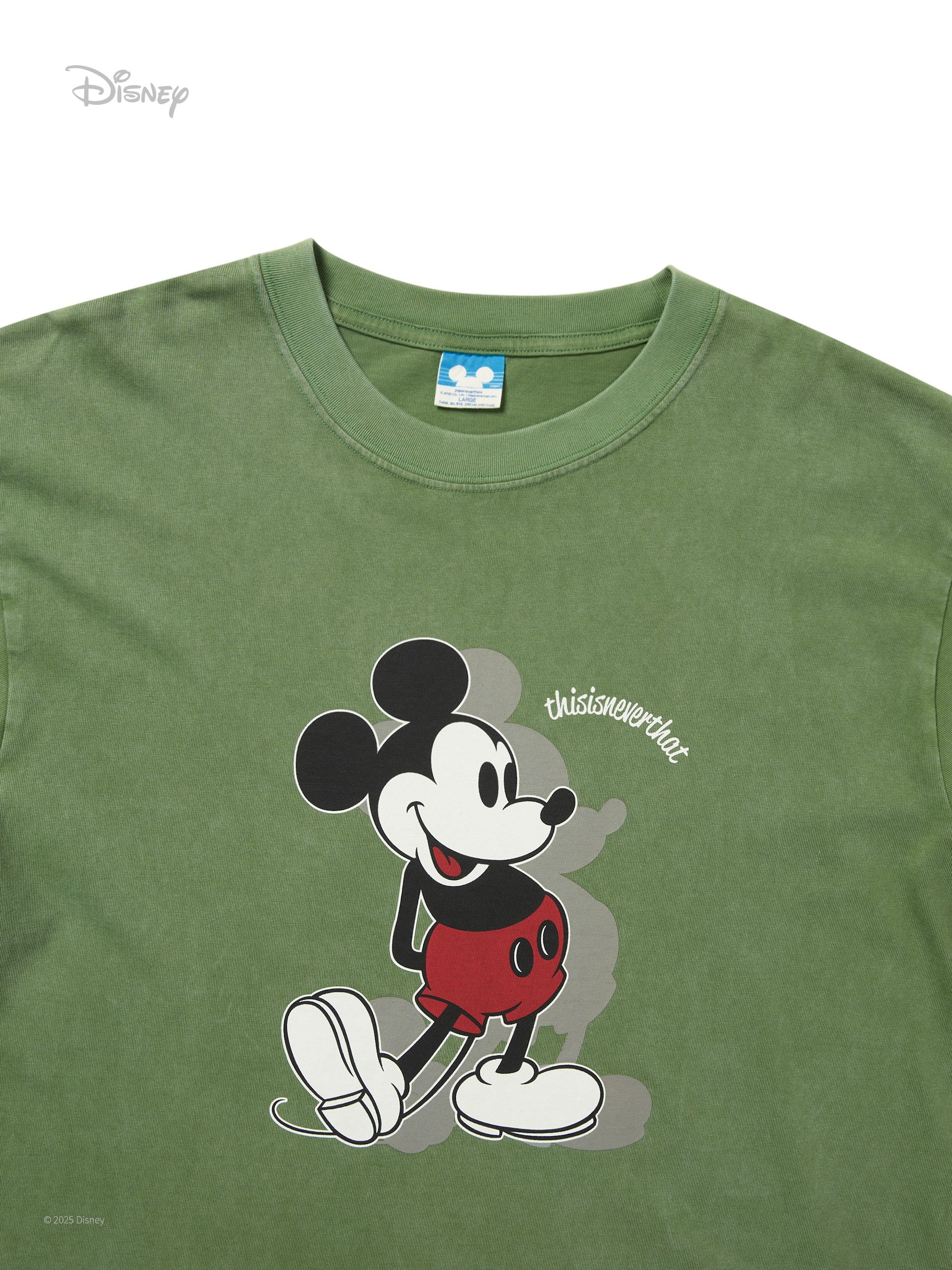 thisisneverthat - TNT_Mickey_Classic Tee (Green) product image 2 | TRAB K-Fashion Australia
