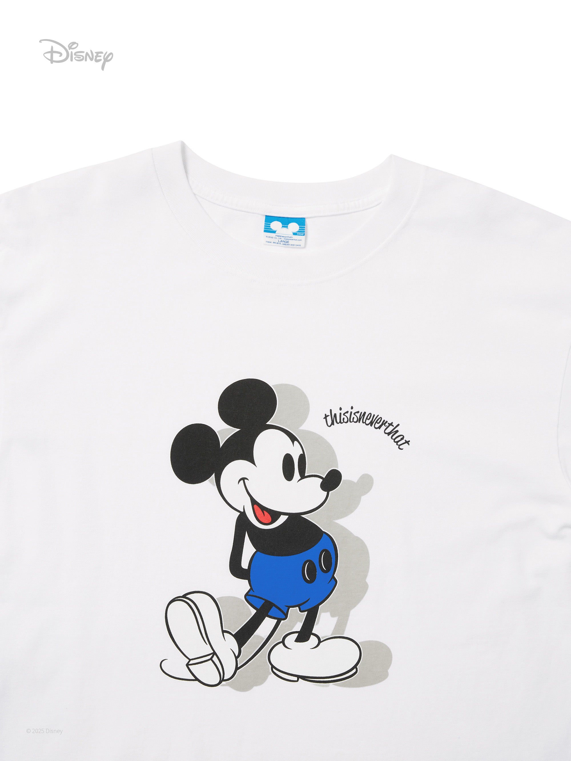 thisisneverthat - TNT_Mickey_Classic Tee (White) product image 2 | TRAB K-Fashion Australia
