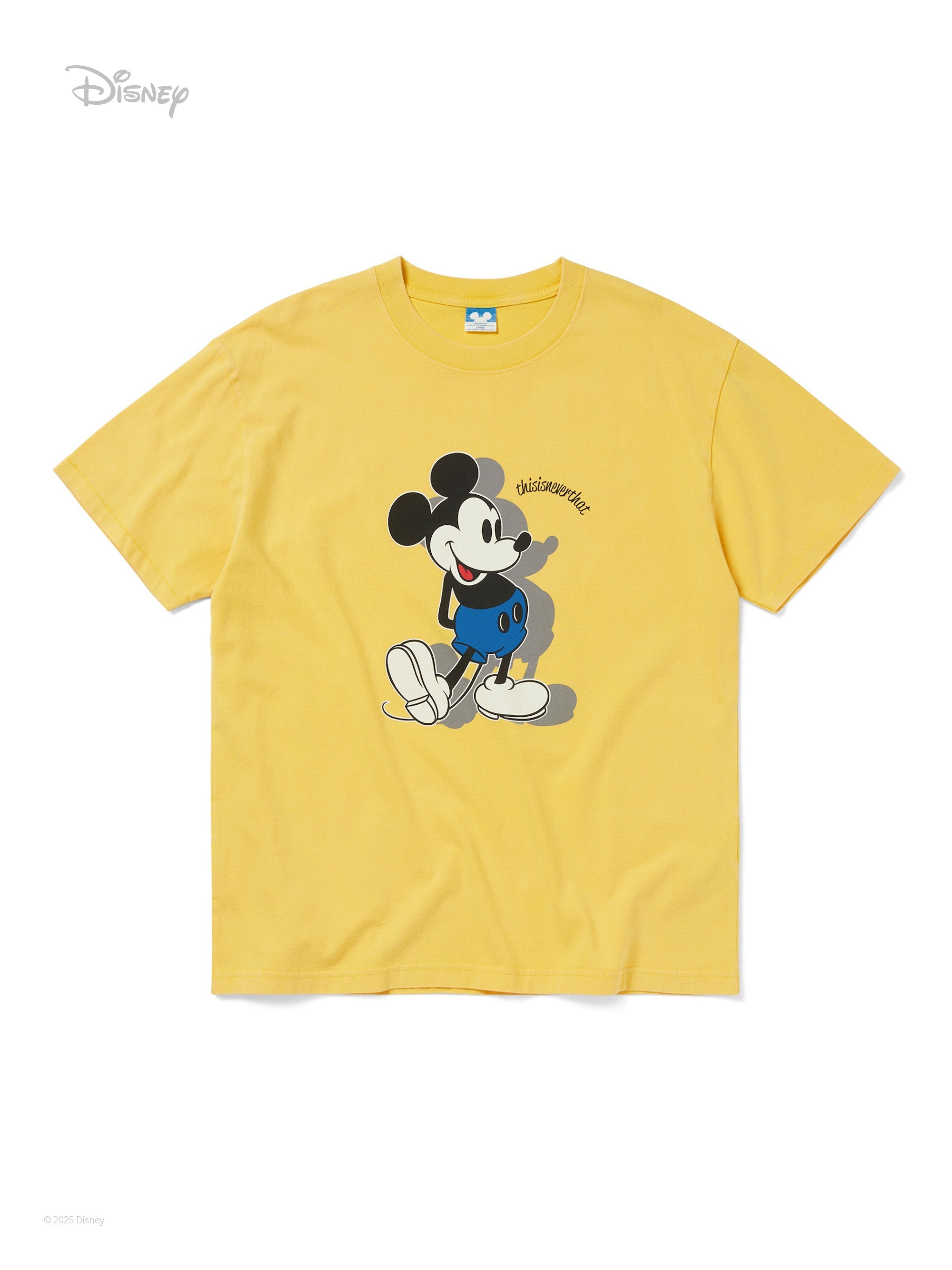 thisisneverthat - TNT_Mickey_Classic Tee (Yellow) product image 1 | TRAB K-Fashion Australia