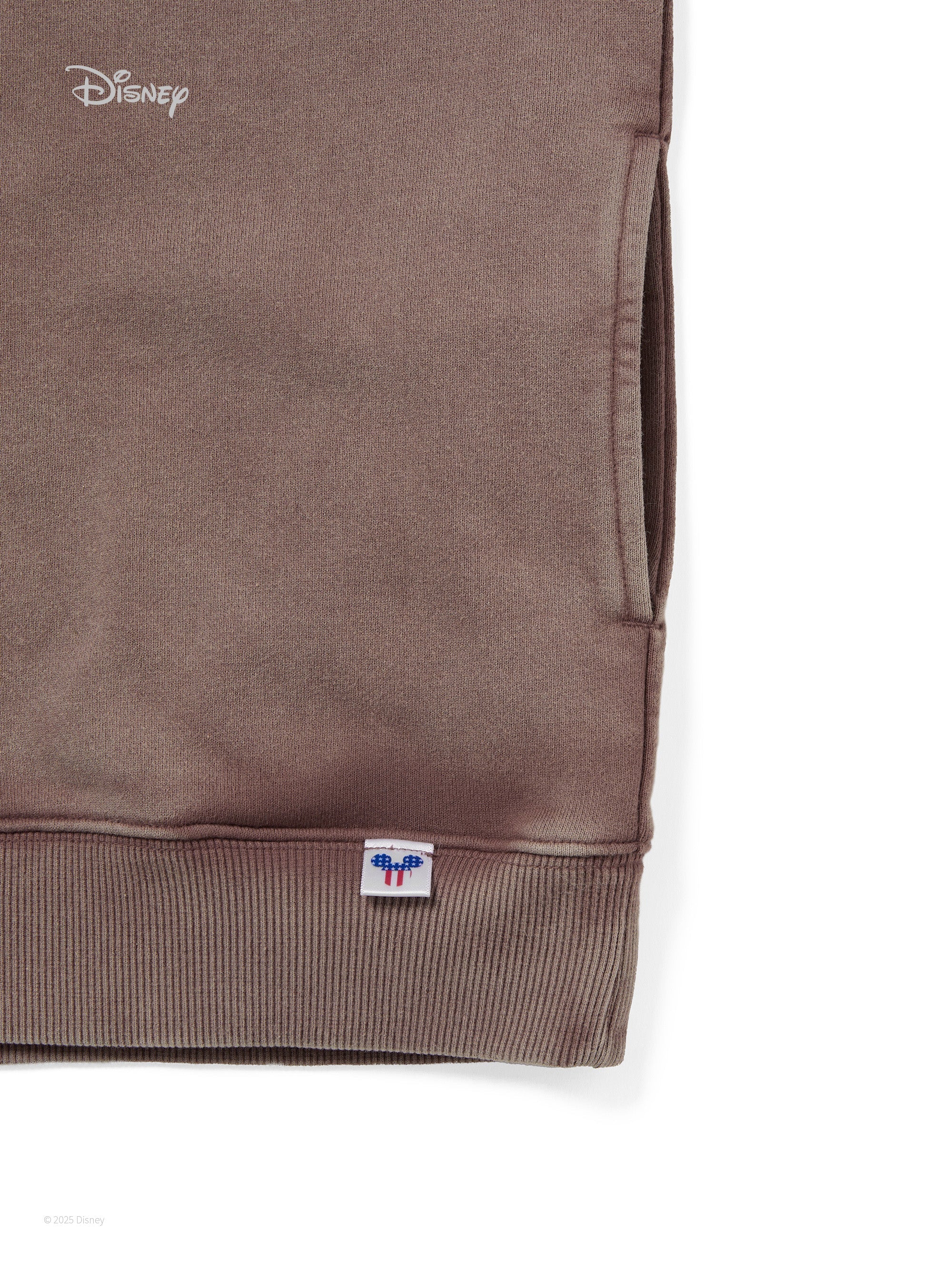 thisisneverthat - TNT_Mickey_Frame Half Zip Sweatshirt (Dusty Brown) product image 3 | TRAB K-Fashion Australia