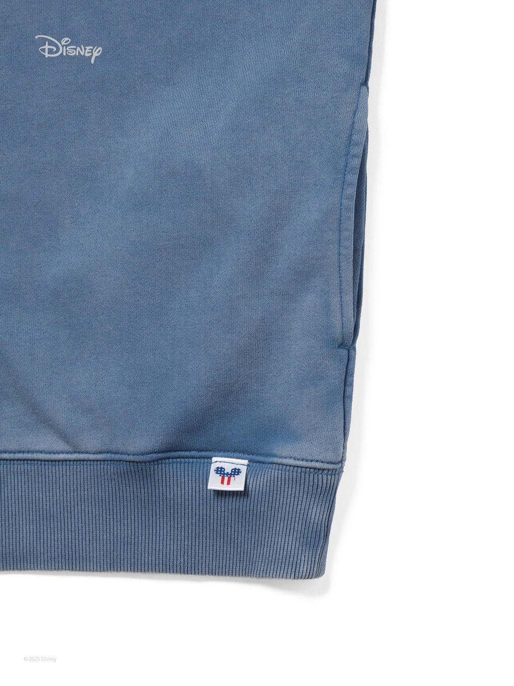 thisisneverthat - TNT_Mickey_Frame Half Zip Sweatshirt (Dusty Blue) product image 3 | TRAB K-Fashion Australia