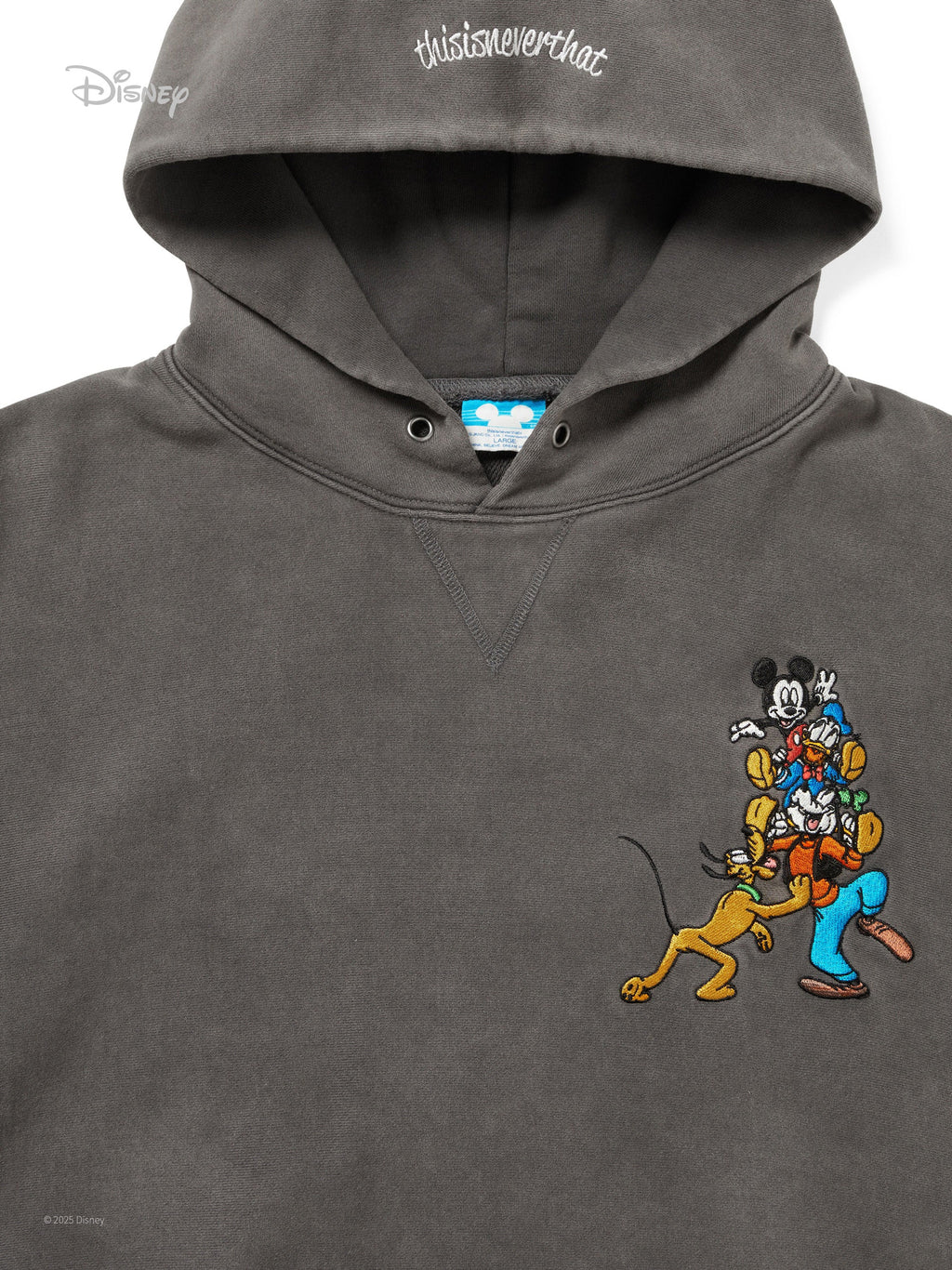 thisisneverthat - TNT_Mickey_Friends Hoodie (Charcoal) product image 2 | TRAB K-Fashion Australia
