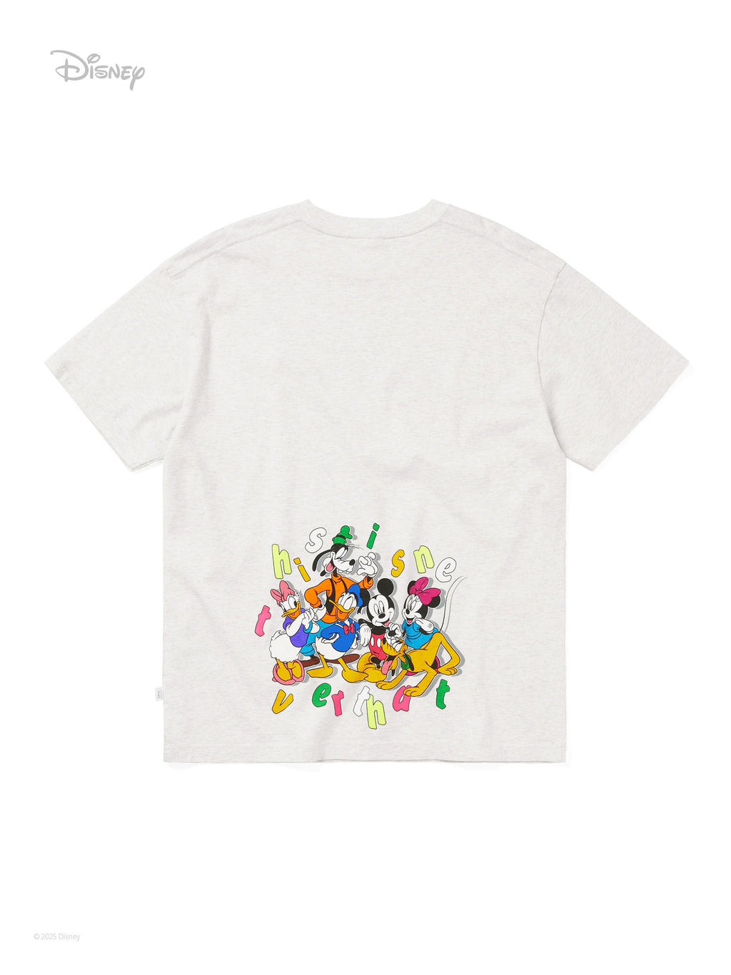 thisisneverthat - TNT_Mickey_Friends Tee (Light Heather Grey) product image 1 | TRAB K-Fashion Australia
