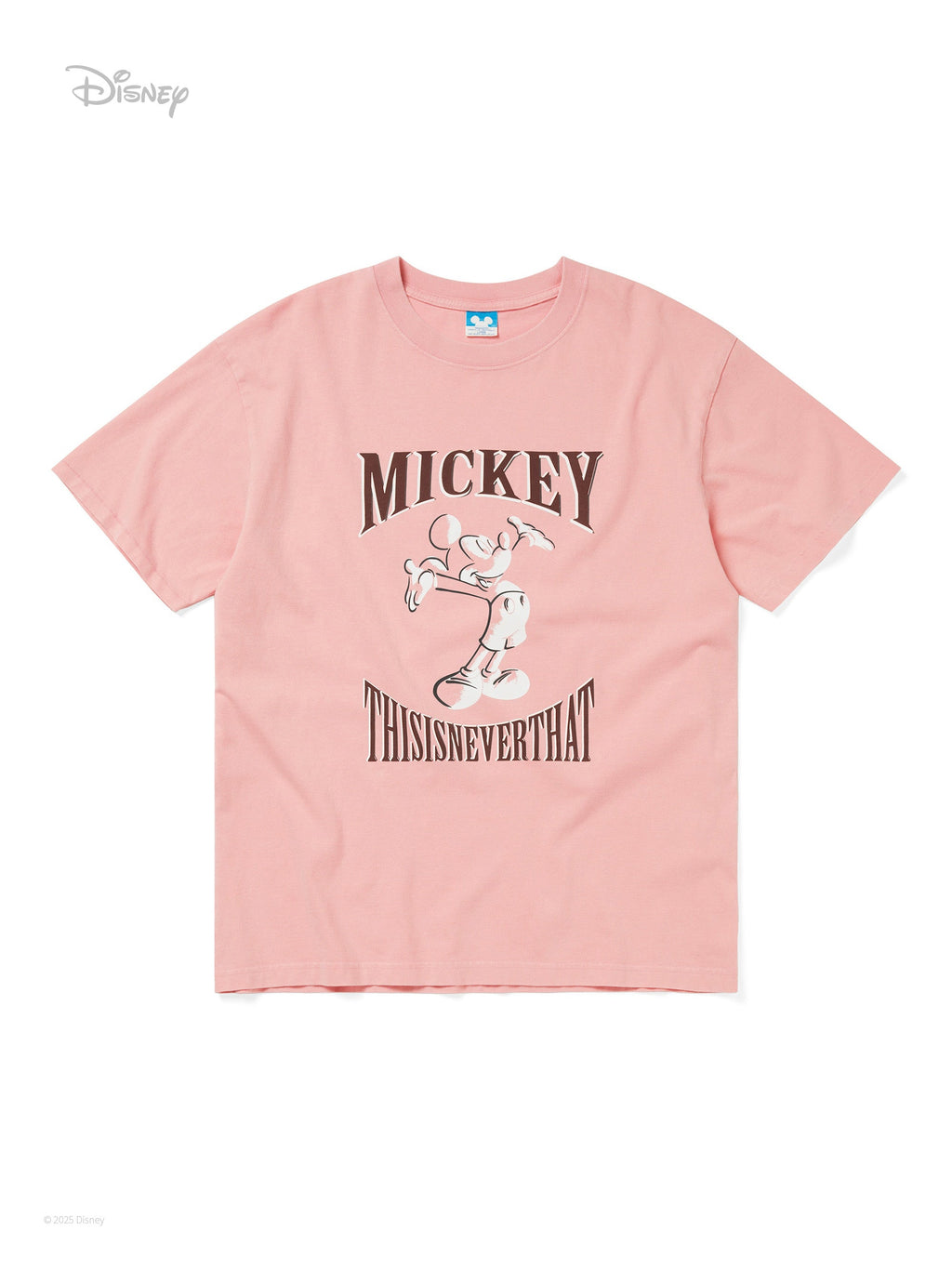 thisisneverthat - TNT_Mickey_Open Arms Tee (Pink) product image 1 | TRAB K-Fashion Australia