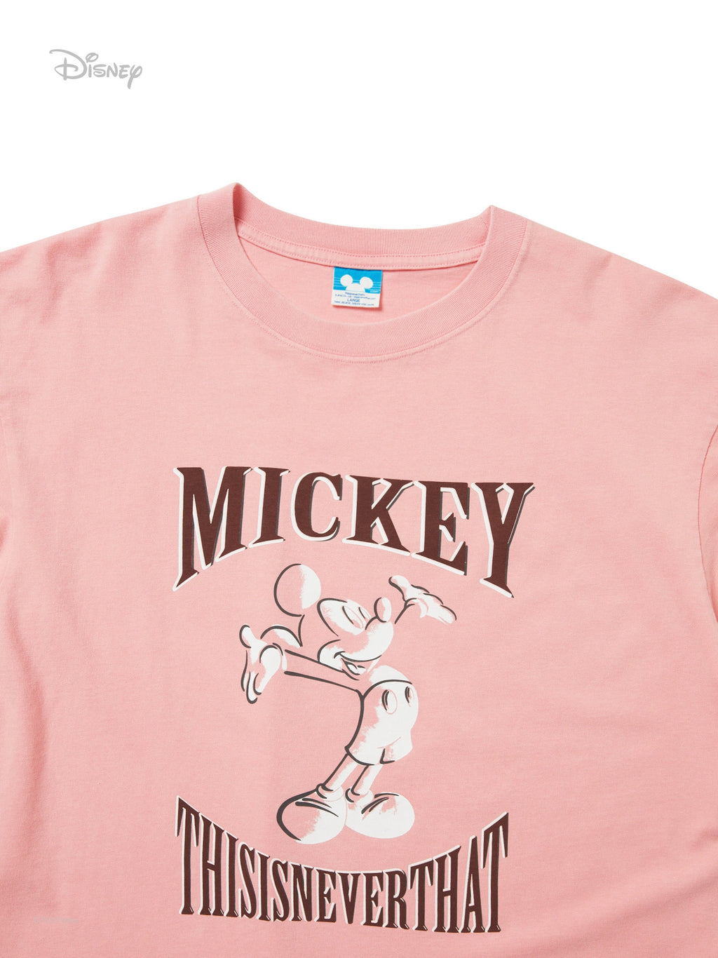 thisisneverthat - TNT_Mickey_Open Arms Tee (Pink) product image 2 | TRAB K-Fashion Australia