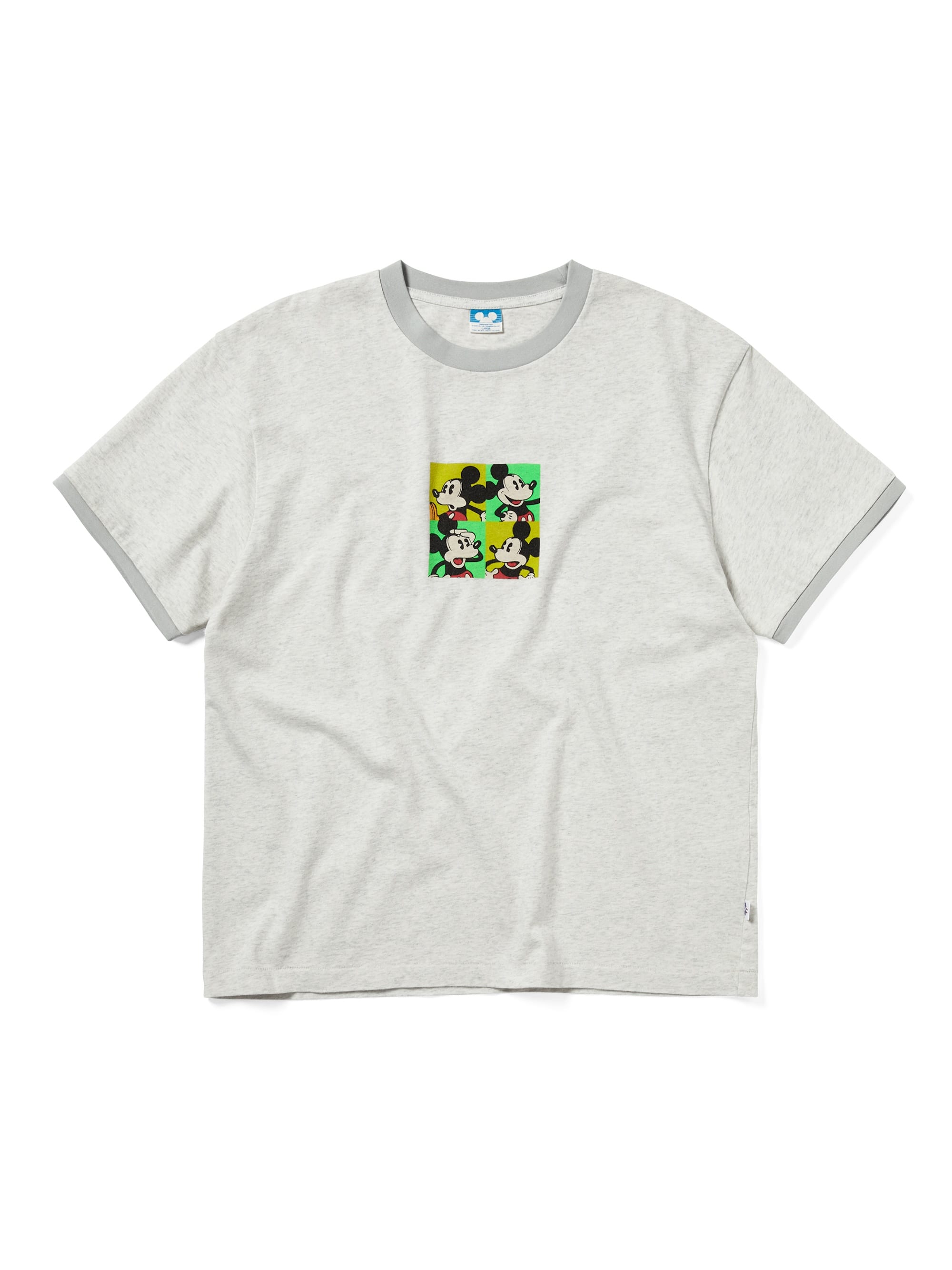 thisisneverthat - TNT_Mickey_Ringer Tee Light Heather (Grey) product image 1 | TRAB K-Fashion Australia