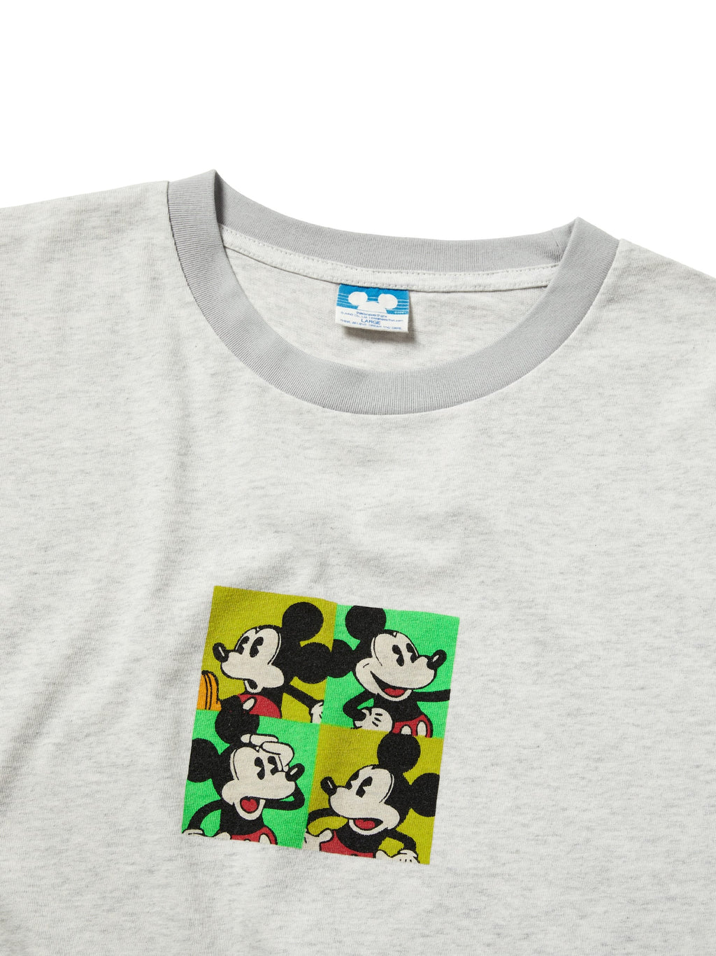 thisisneverthat - TNT_Mickey_Ringer Tee Light Heather (Grey) product image 2 | TRAB K-Fashion Australia