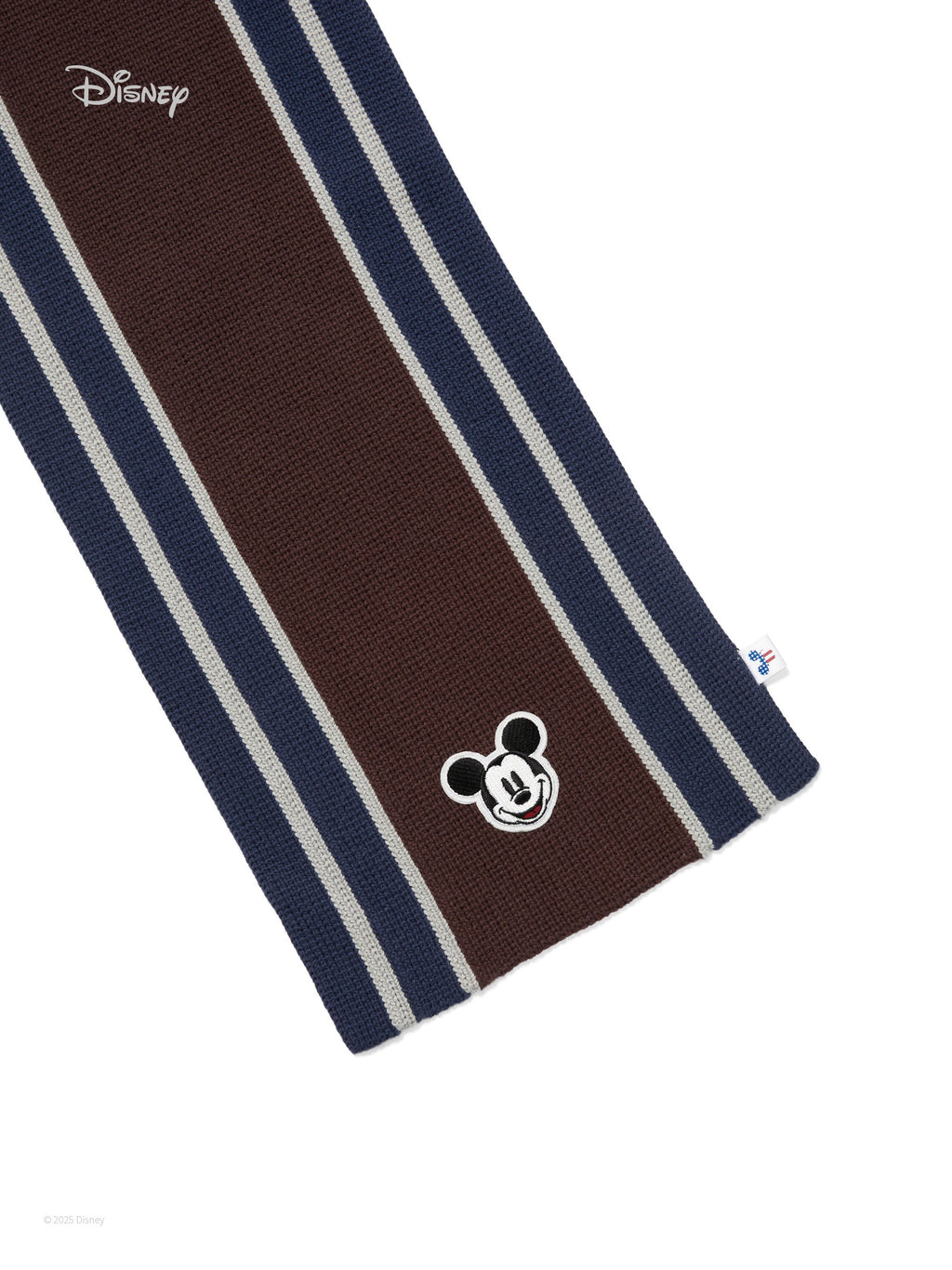 thisisneverthat - TNT_Mickey_Scarf Dusty Blue/Brown (Brown) product image 2 | TRAB K-Fashion Australia