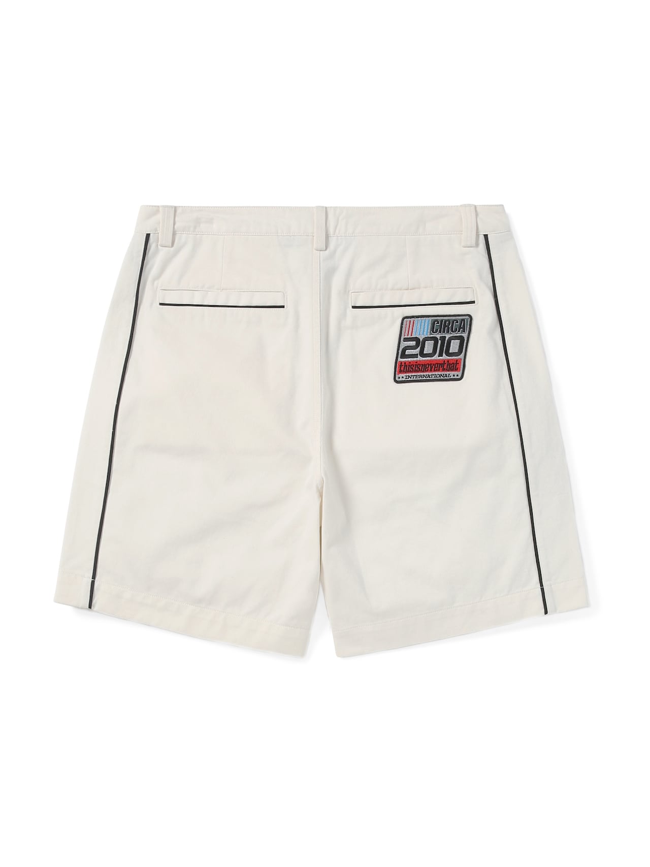 thisisneverthat - TRC Racing Short Off (White) product image 6 | TRAB K-Fashion Australia