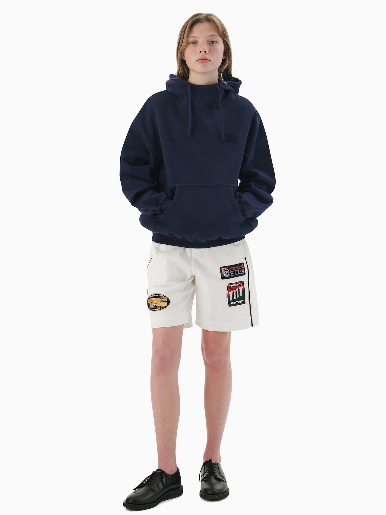 thisisneverthat - TRC Racing Short Off (White) product image 7 | TRAB K-Fashion Australia