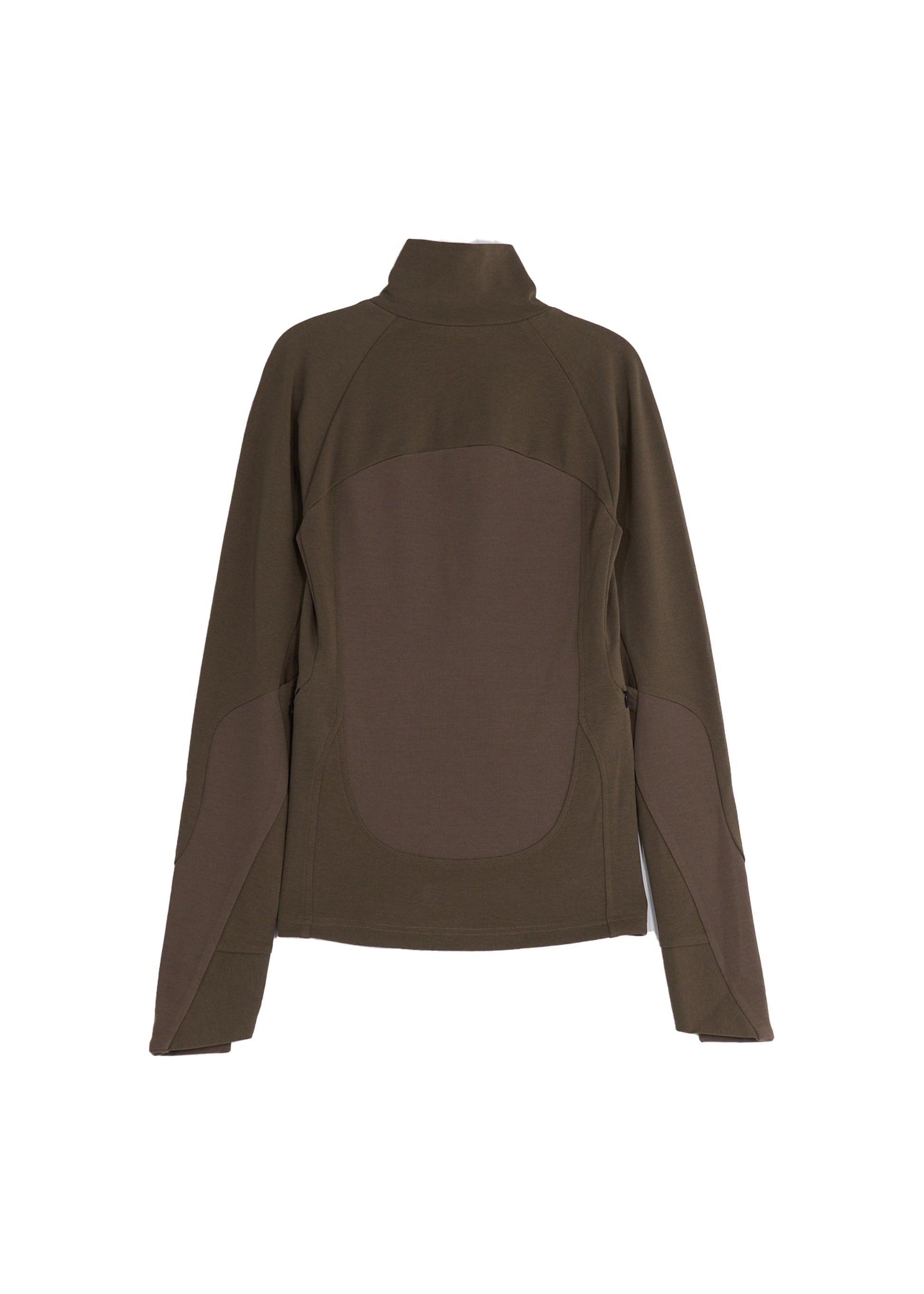 Hyein Seo - Mock Neck Top (Khaki) product image 4 | TRAB K-Fashion Australia