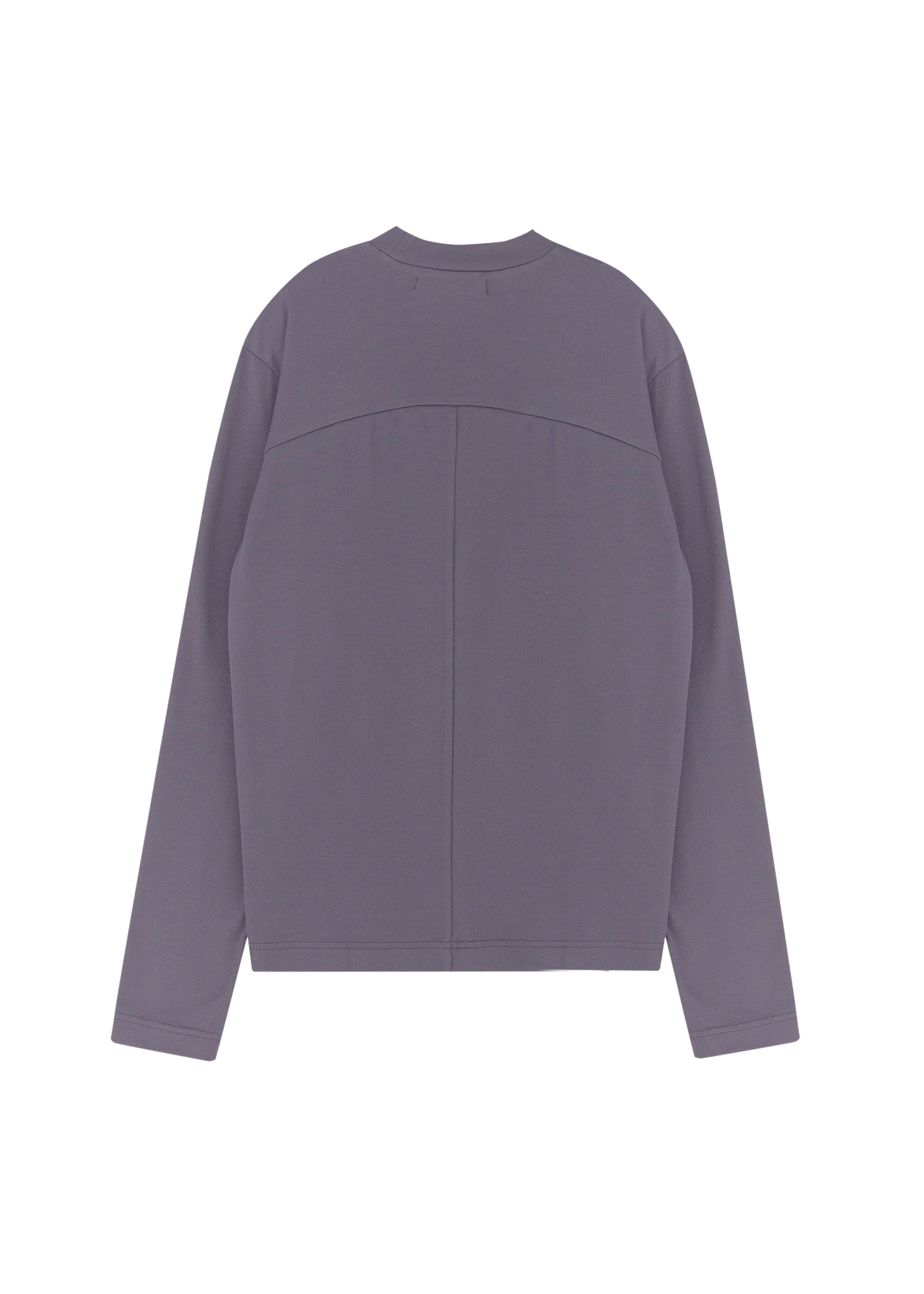 Hyein Seo - Graphic Long Sleeve (Ash Purple) product image 5 | TRAB K-Fashion Australia