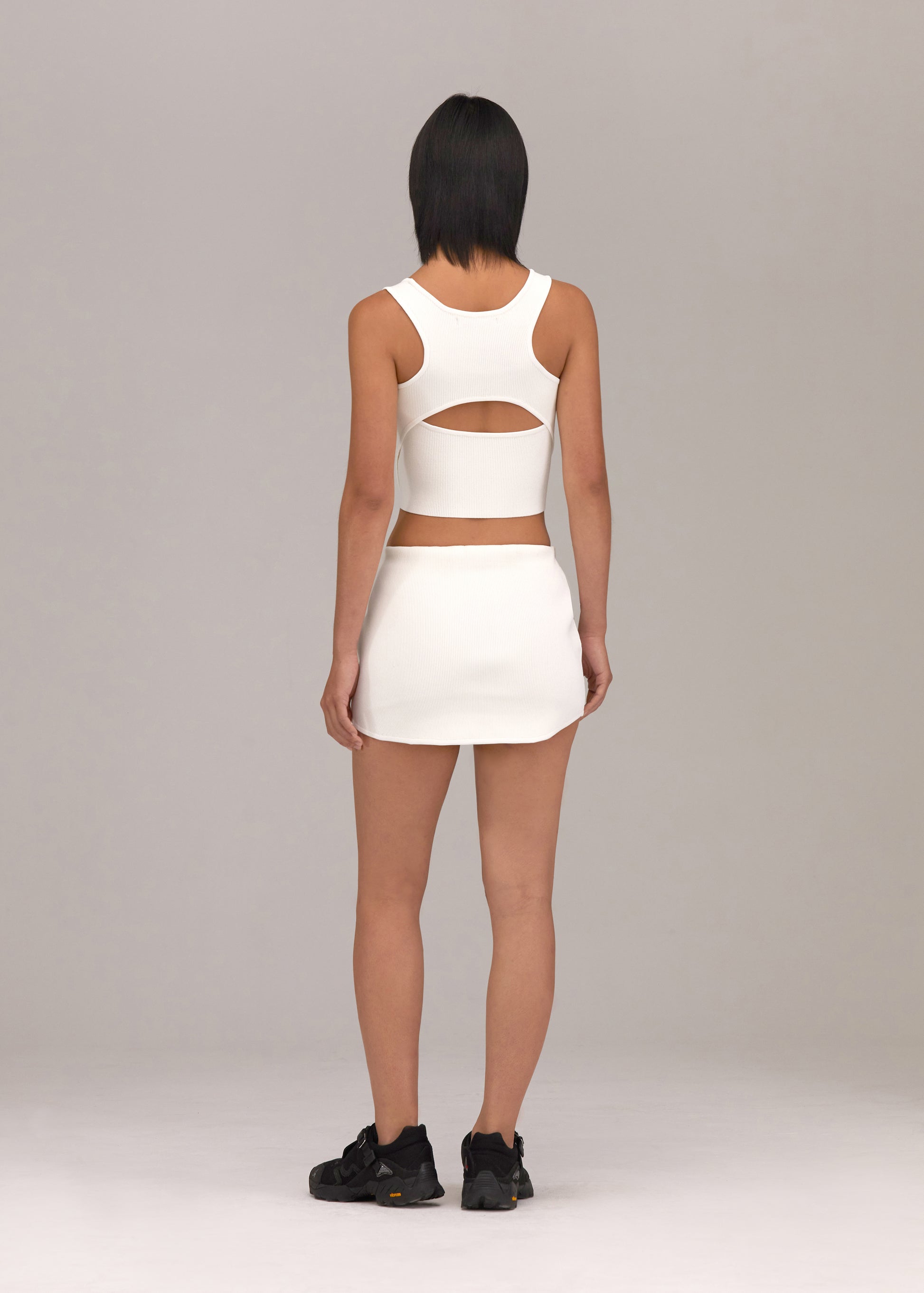 Hyein Seo - Knit Top and Mini Skirt Set (White) product image 3 | TRAB K-Fashion Australia