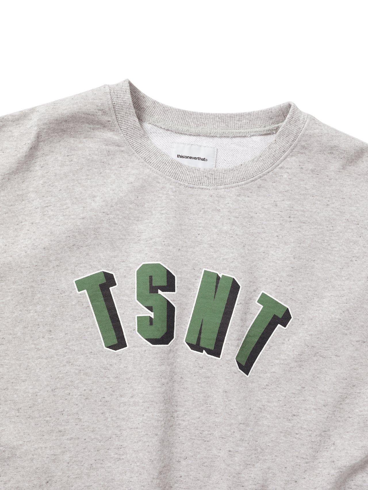 thisisneverthat - TSNT Crewneck Heather (Grey) product image 2 | TRAB K-Fashion Australia