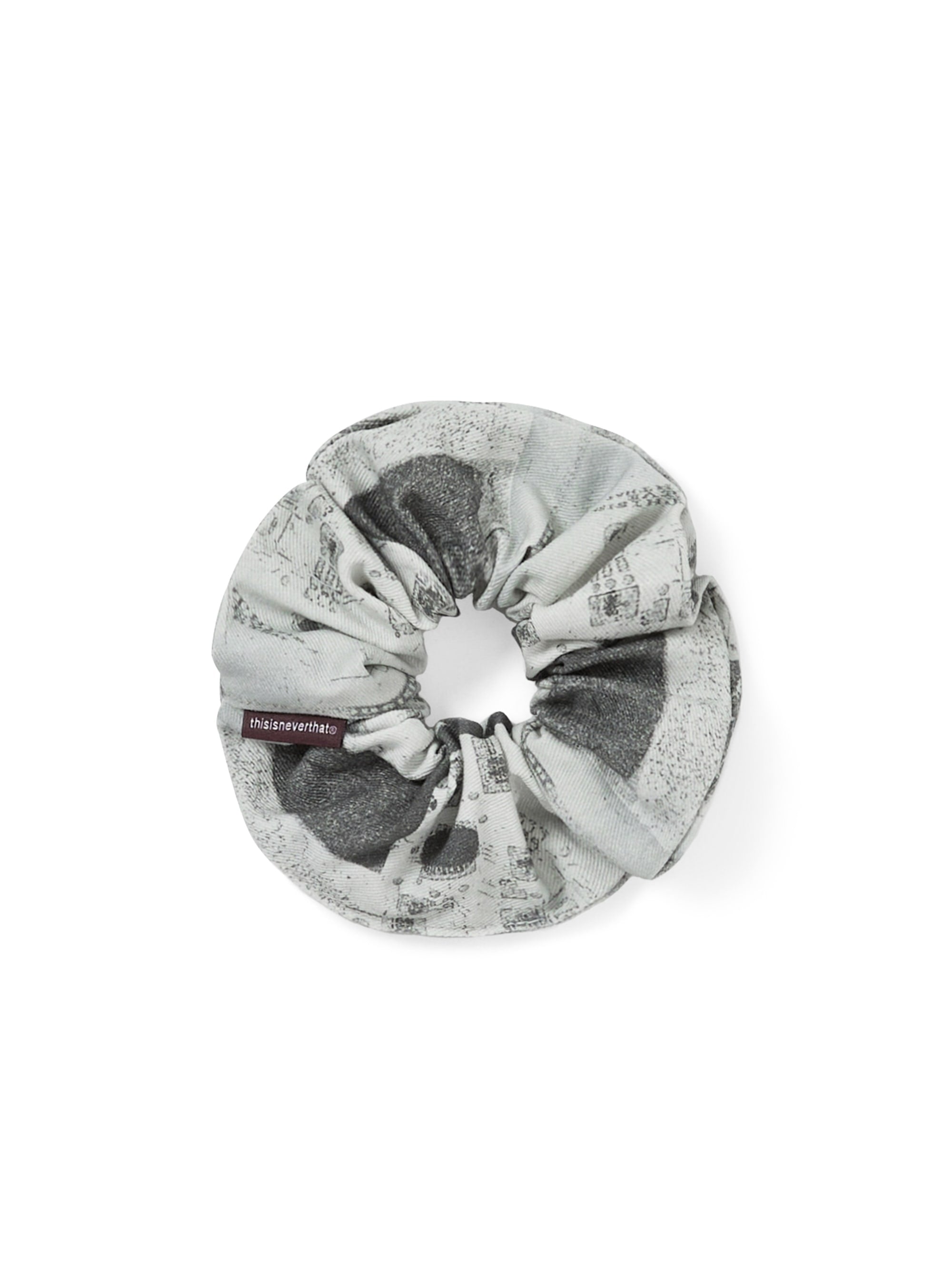 thisisneverthat - TSNVT Collage Scrunchie (grey) product image 1 | TRAB K-Fashion Australia