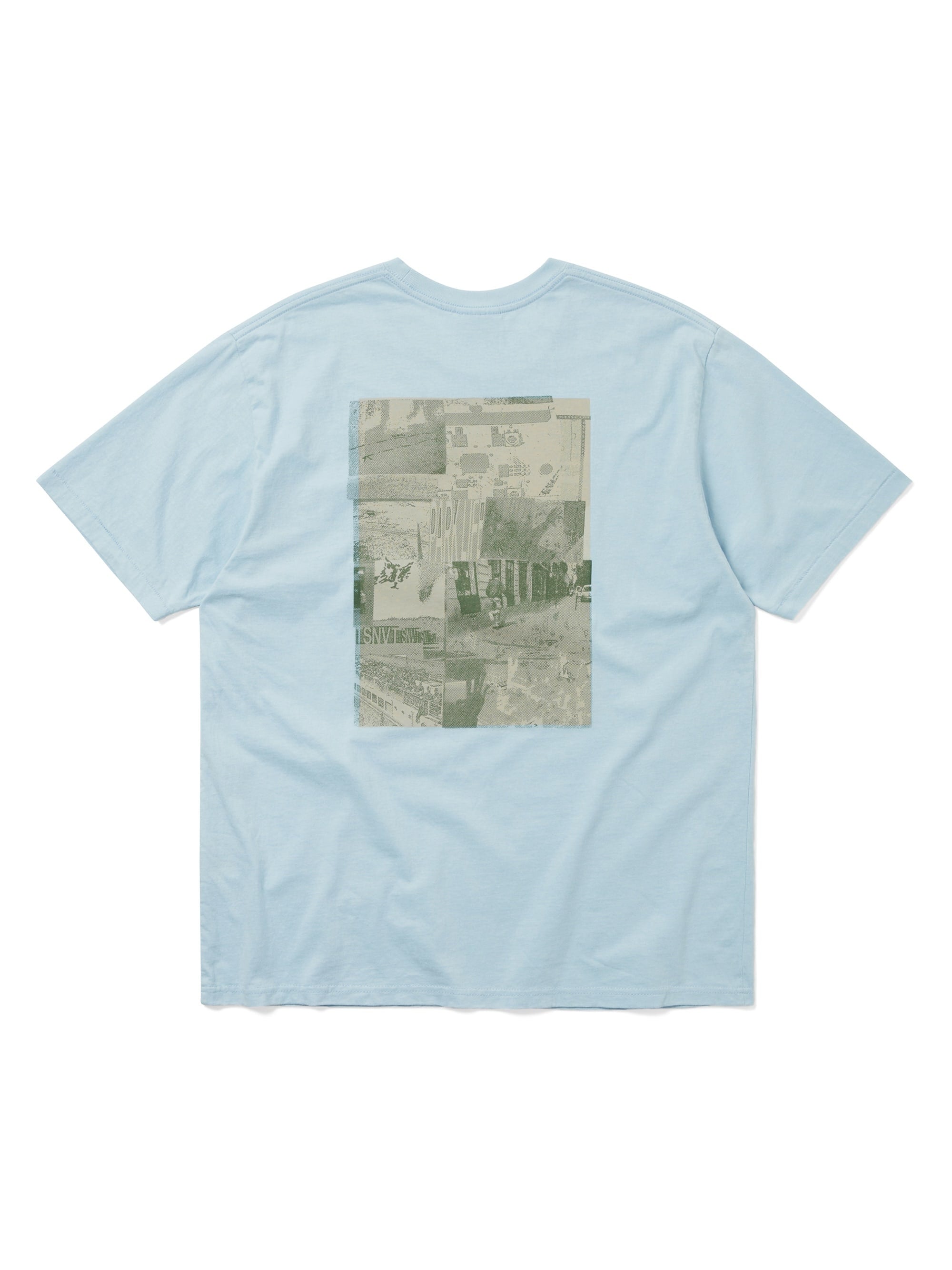 thisisneverthat - TSNVT Collage Tee (Blue) product image 1 | TRAB K-Fashion Australia