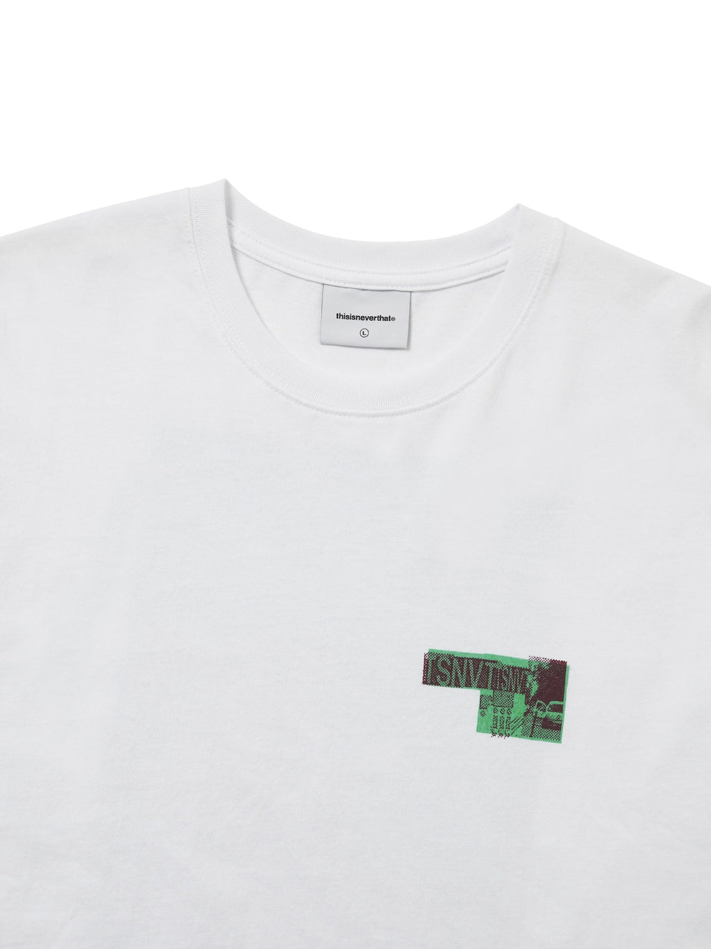 thisisneverthat - TSNVT Collage Tee (White) product image 3 | TRAB K-Fashion Australia