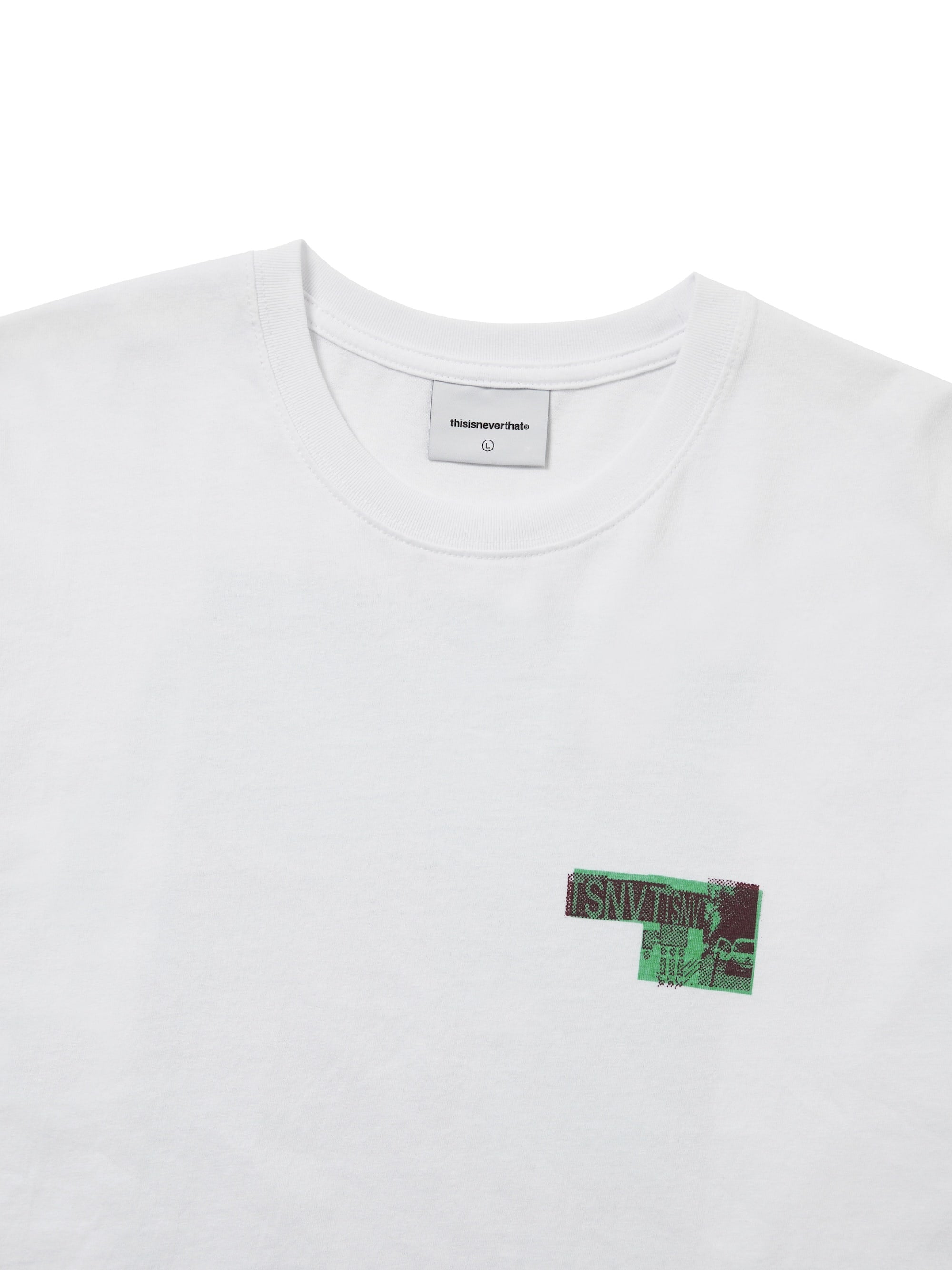 thisisneverthat - TSNVT Collage Tee (White) product image 3 | TRAB K-Fashion Australia