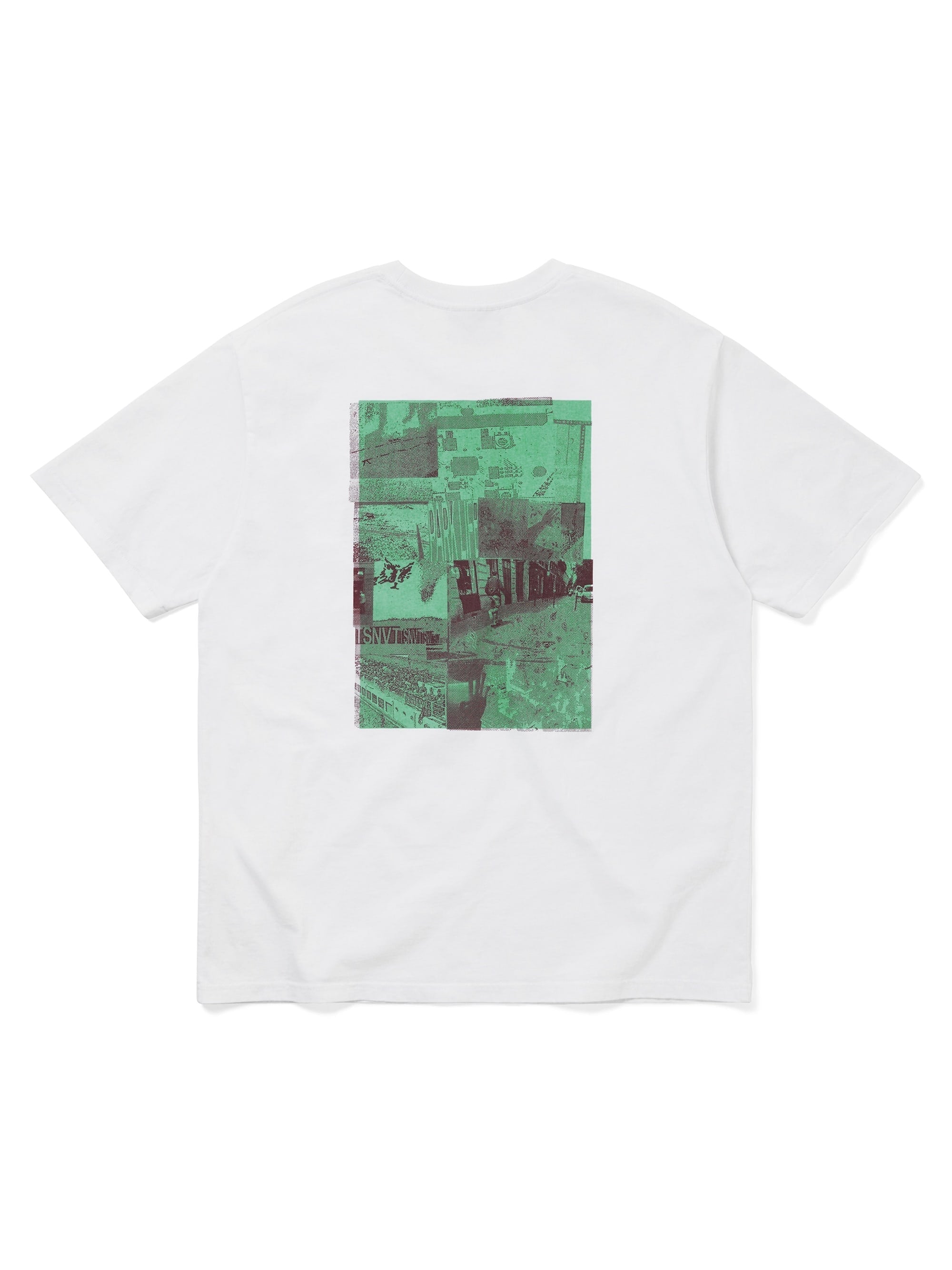 thisisneverthat - TSNVT Collage Tee (White) product image 1 | TRAB K-Fashion Australia