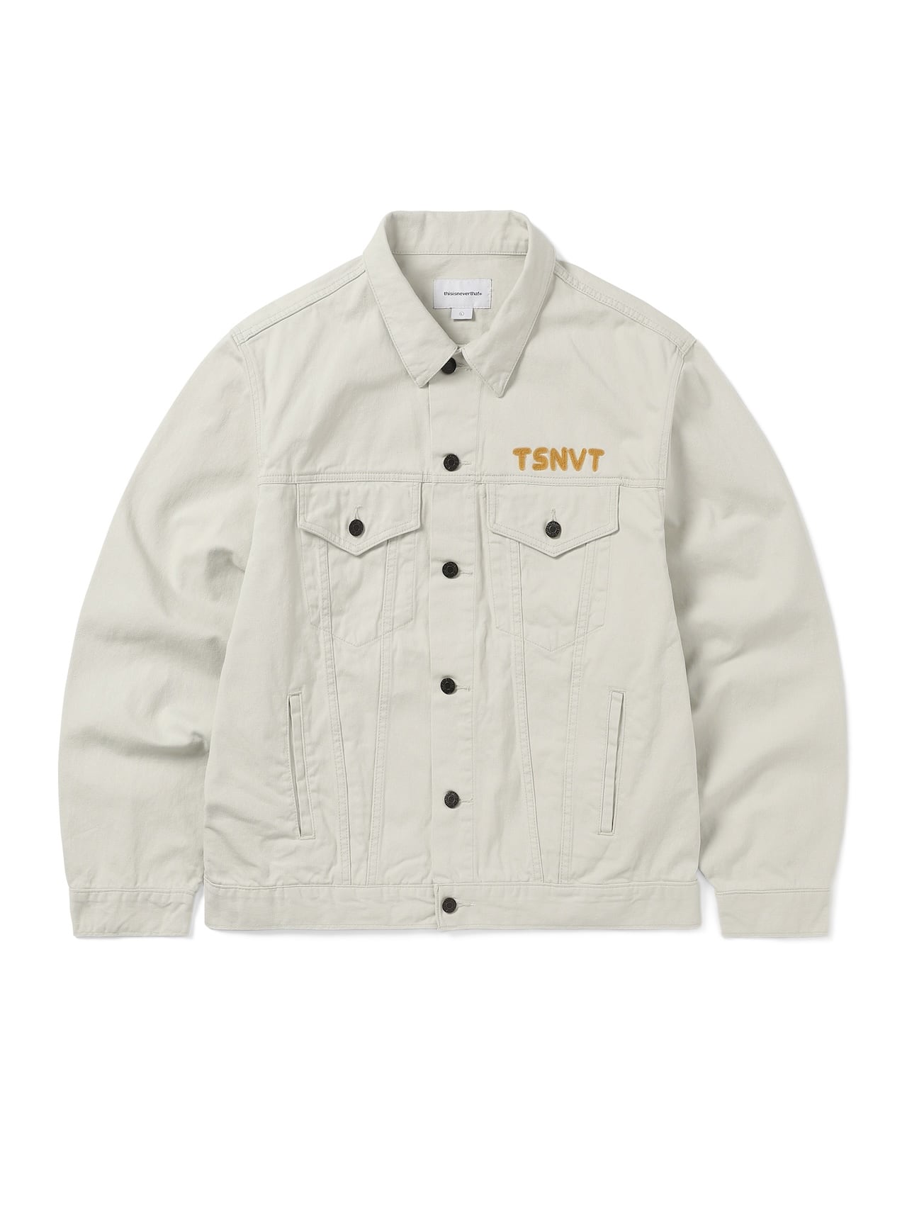 thisisneverthat - TSNVT Trucker Jacket Off (white) product image 1 | TRAB K-Fashion Australia
