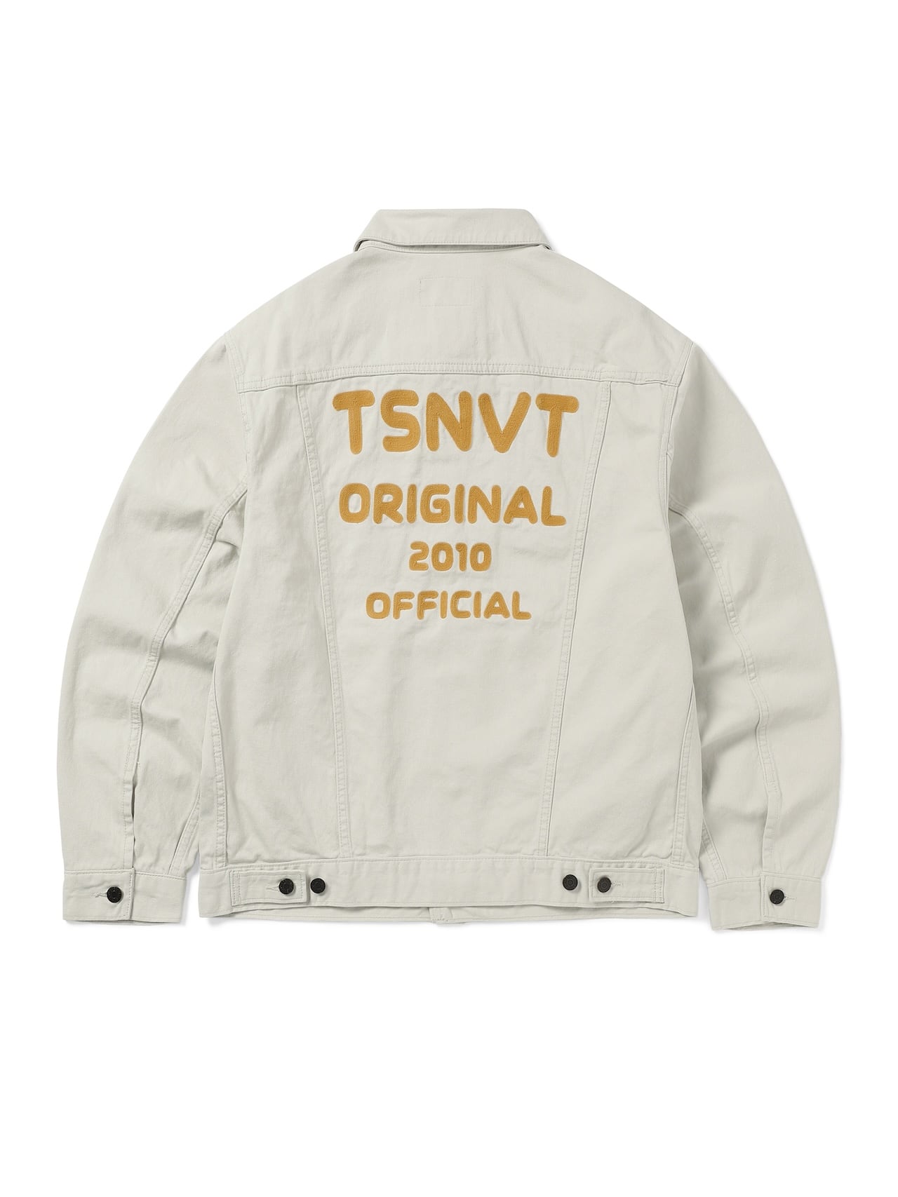 thisisneverthat - TSNVT Trucker Jacket Off (white) product image 6 | TRAB K-Fashion Australia