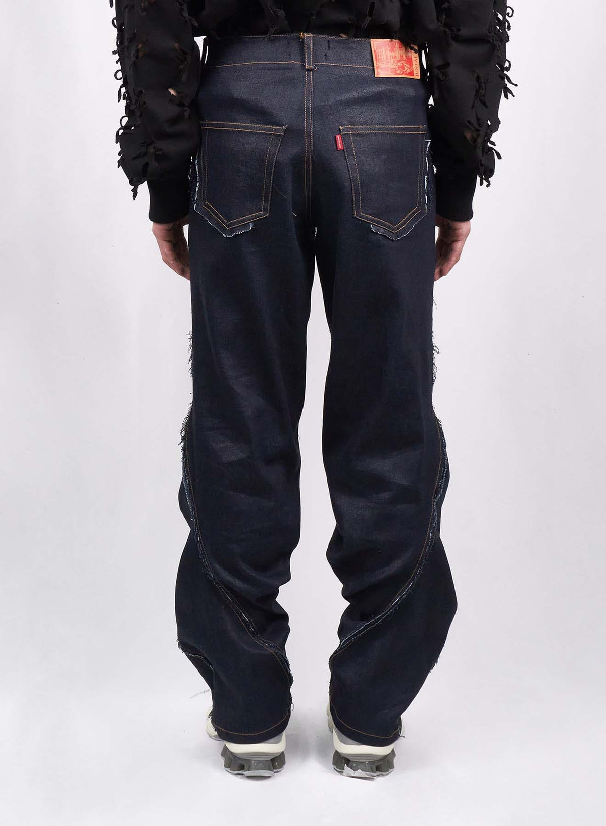 Juntae Kim - Laser-Slashed Twist Pants (OC2) product image 4 | TRAB K-Fashion Australia