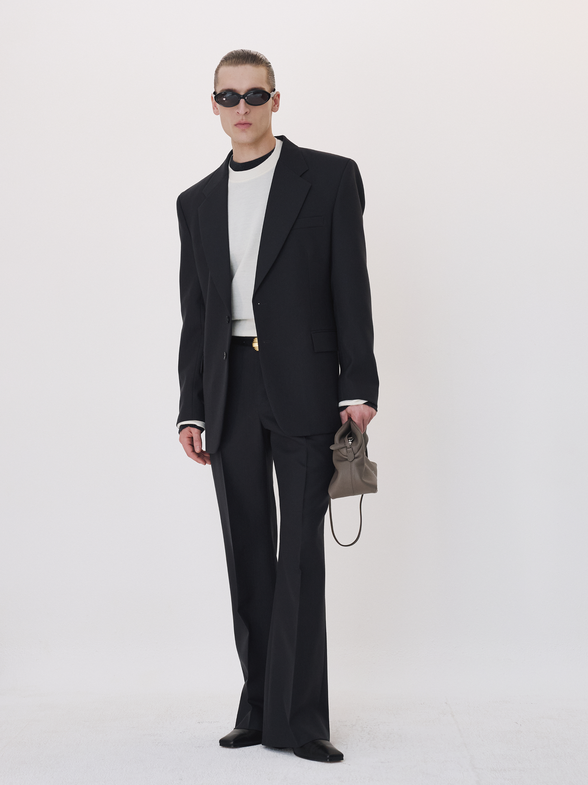 Recto - Tailored Single Suit Jacket (Charcoal Grey) product image 2 | TRAB K-Fashion Australia