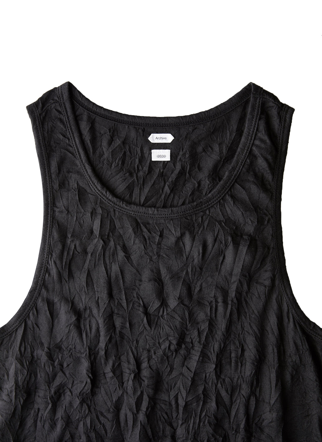 Post Archive Faction - Tank (Archive) (Creased Black) product image 3 | TRAB K-Fashion Australia