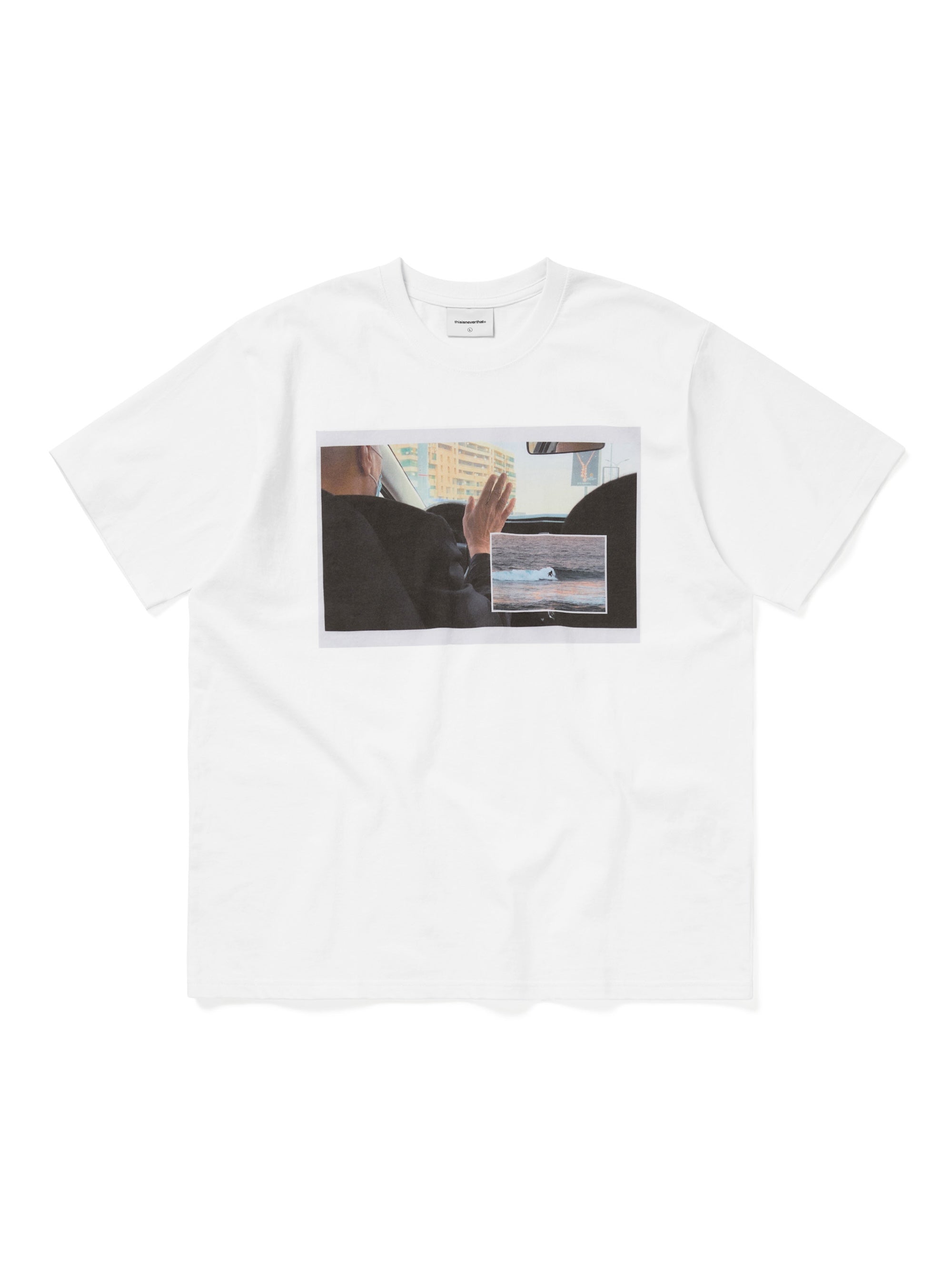 thisisneverthat - Taxi Driver and Surfer Tee (White) product image 1 | TRAB K-Fashion Australia