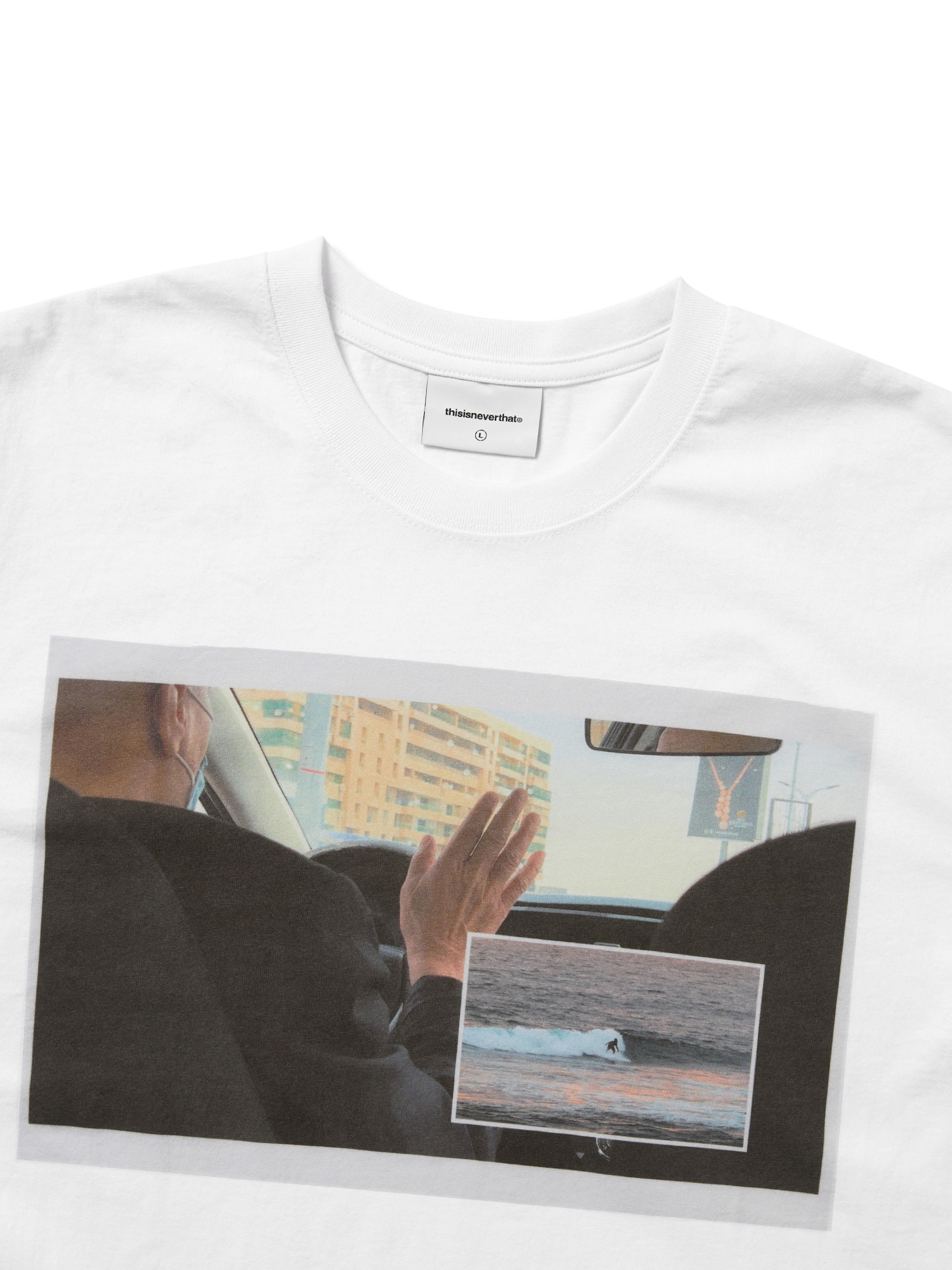 thisisneverthat - Taxi Driver and Surfer Tee (White) product image 2 | TRAB K-Fashion Australia