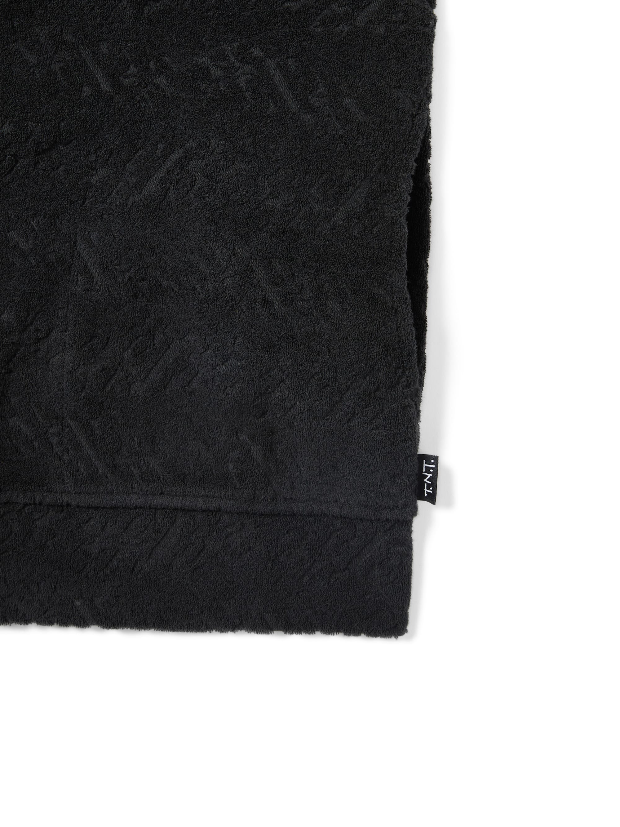 thisisneverthat - Terry S/S Zip Shirt (Black) product image 3 | TRAB K-Fashion Australia
