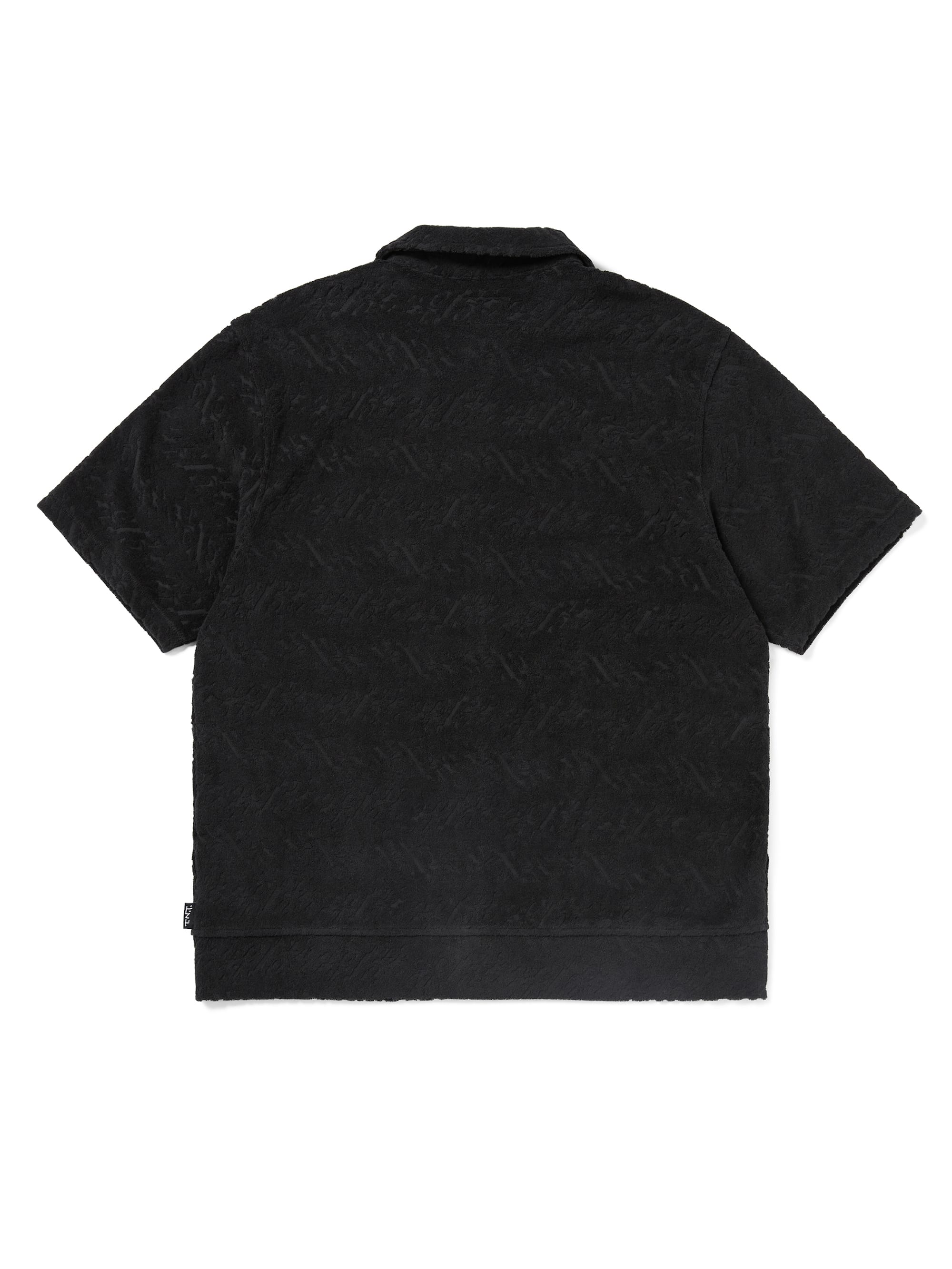 thisisneverthat - Terry S/S Zip Shirt (Black) product image 4 | TRAB K-Fashion Australia