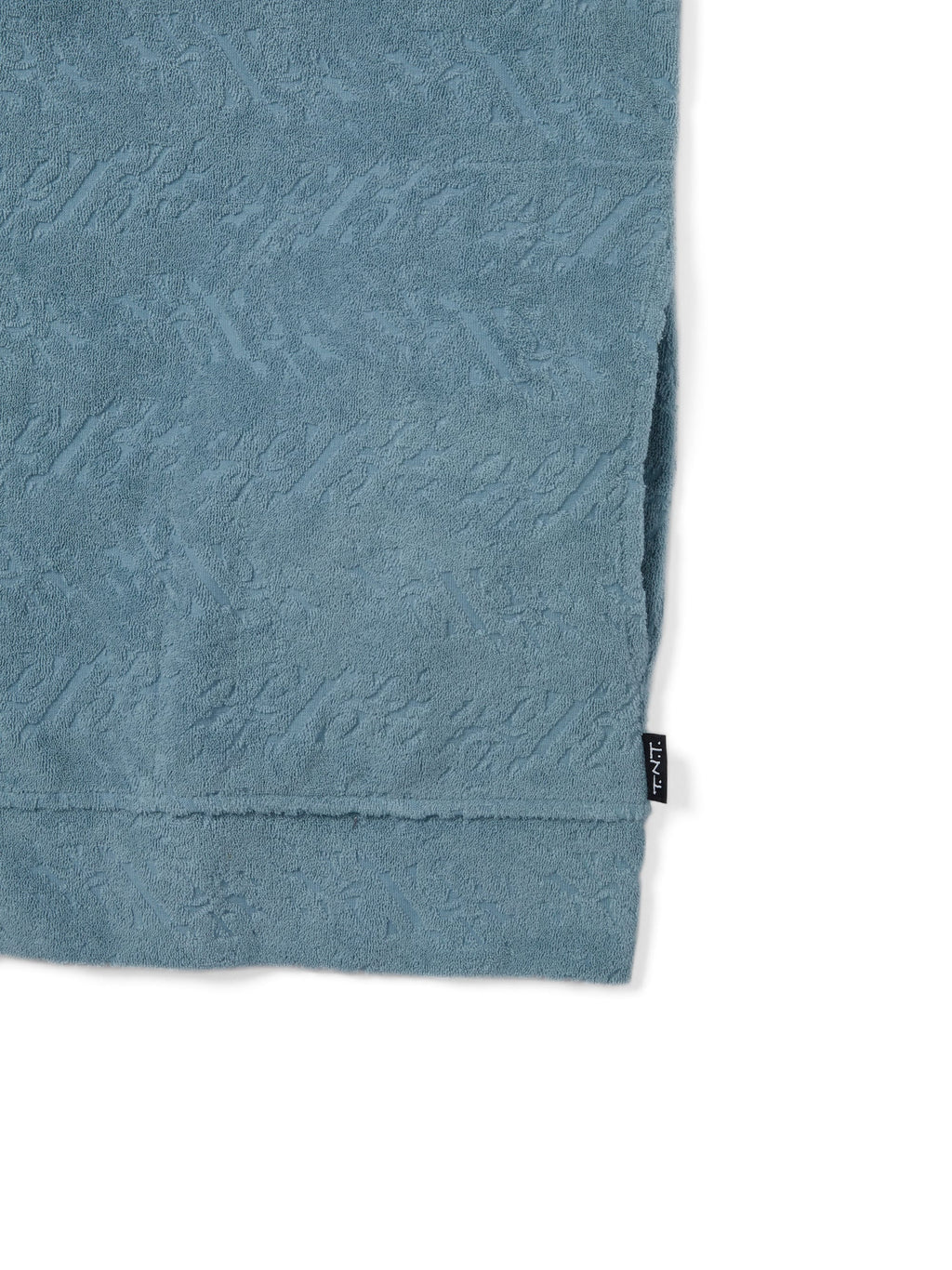 thisisneverthat - Terry S/S Zip Shirt (Blue) product image 3 | TRAB K-Fashion Australia