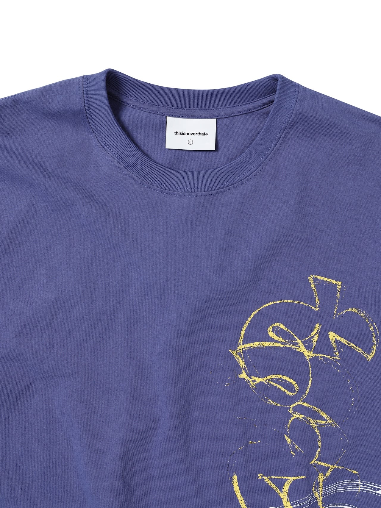 thisisneverthat - That Collage Tee (Purple Blue) product image 2 | TRAB K-Fashion Australia
