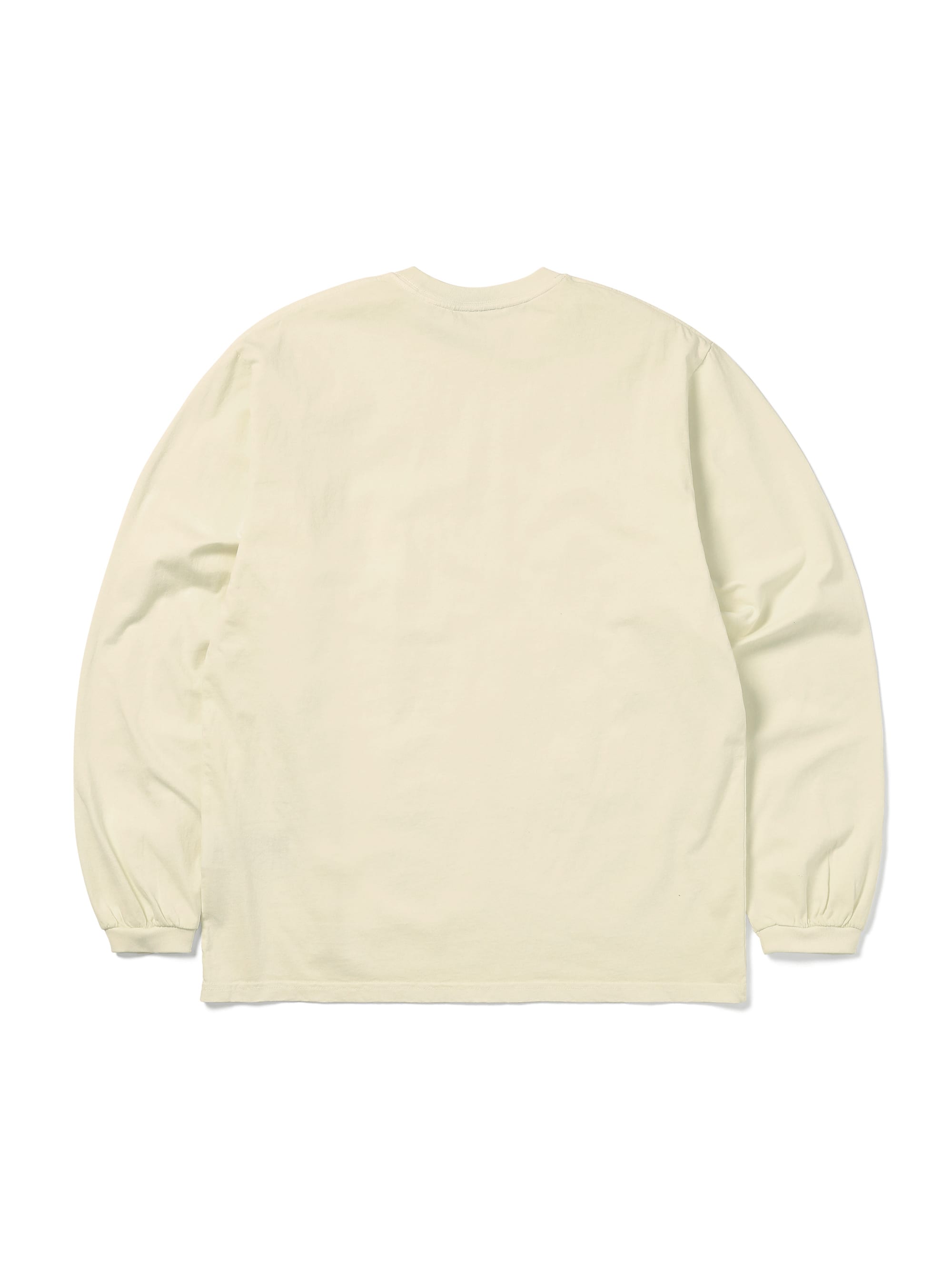 thisisneverthat - That Pocket L/S Tee (Ivory) product image 3 | TRAB K-Fashion Australia