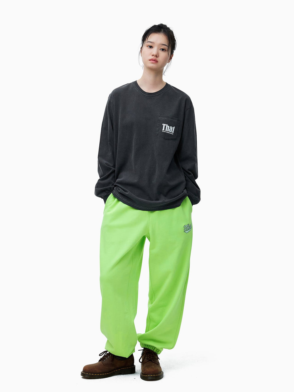 thisisneverthat - That Sign Sweatpant Light (green) product image 7 | TRAB K-Fashion Australia