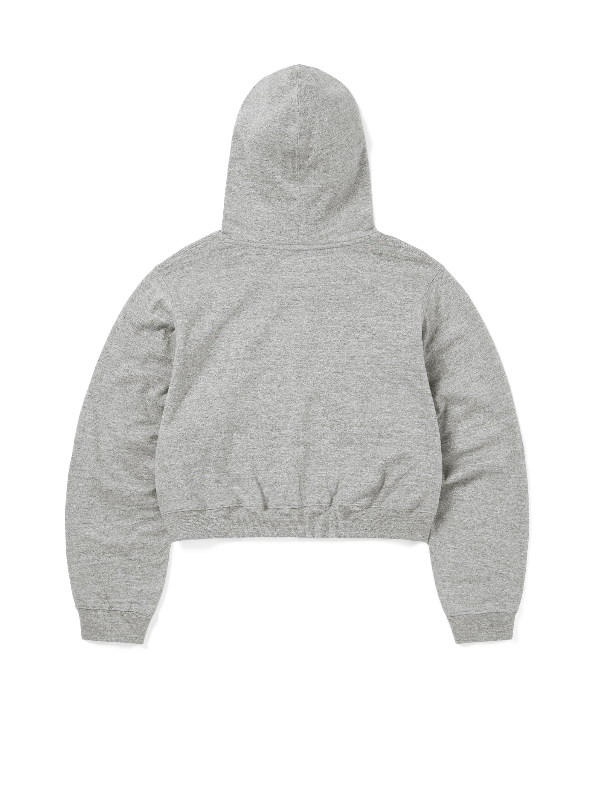 thisisneverthat - Thermal LT W Zip Up Hoodie (Heather Ash Grey) product image 3 | TRAB K-Fashion Australia