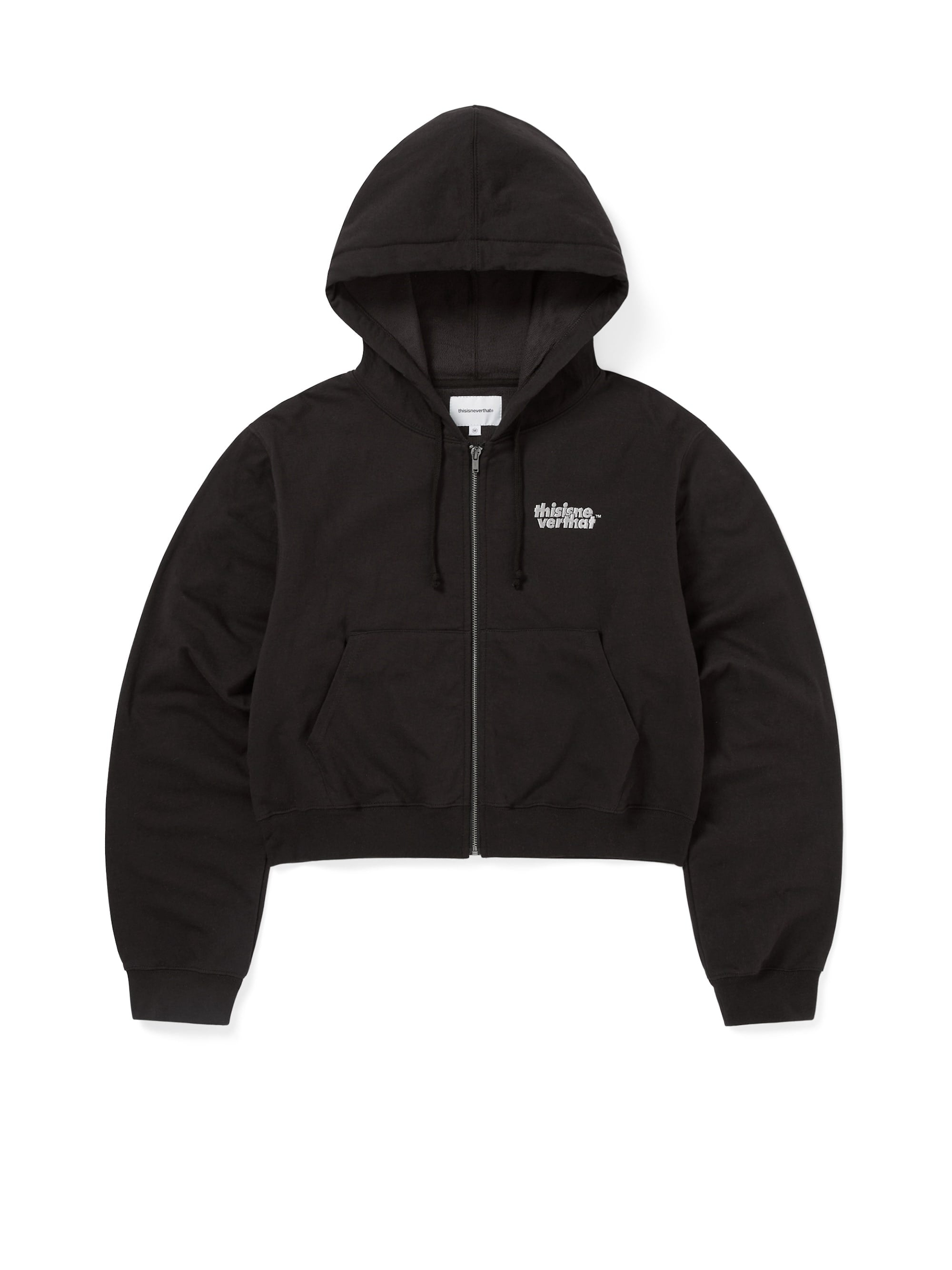thisisneverthat - Thermal LT W Zip Up Hoodie Dark (Black) product image 1 | TRAB K-Fashion Australia