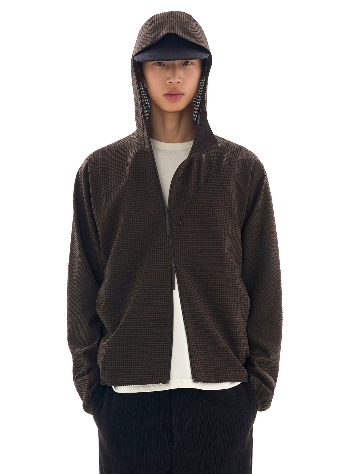 Post Archive Faction - Runner Jacket (Archive) (Brown) product image 1 | TRAB K-Fashion Australia