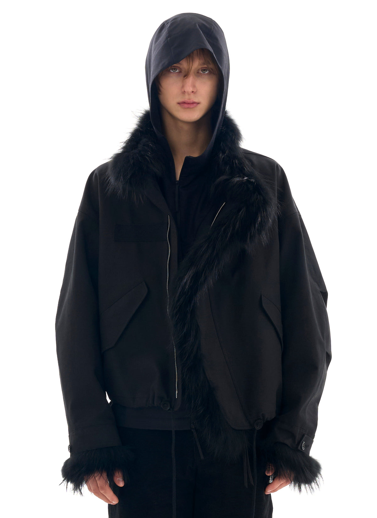 Post Archive Faction - M66 Short Parka (Black) product image 1 | TRAB K-Fashion Australia