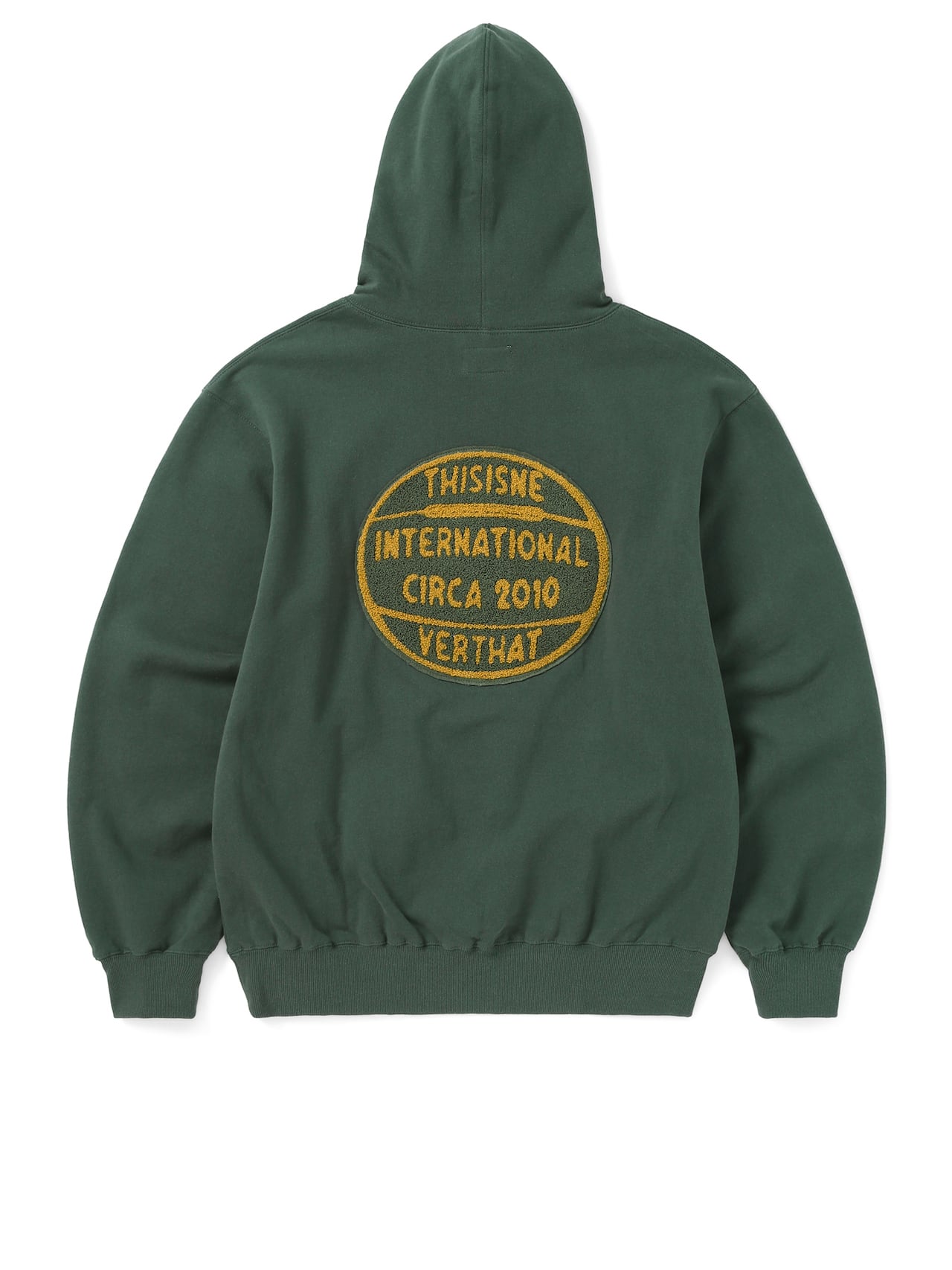thisisneverthat - TiNT Chenille Hoodie (Forest) product image 1 | TRAB K-Fashion Australia