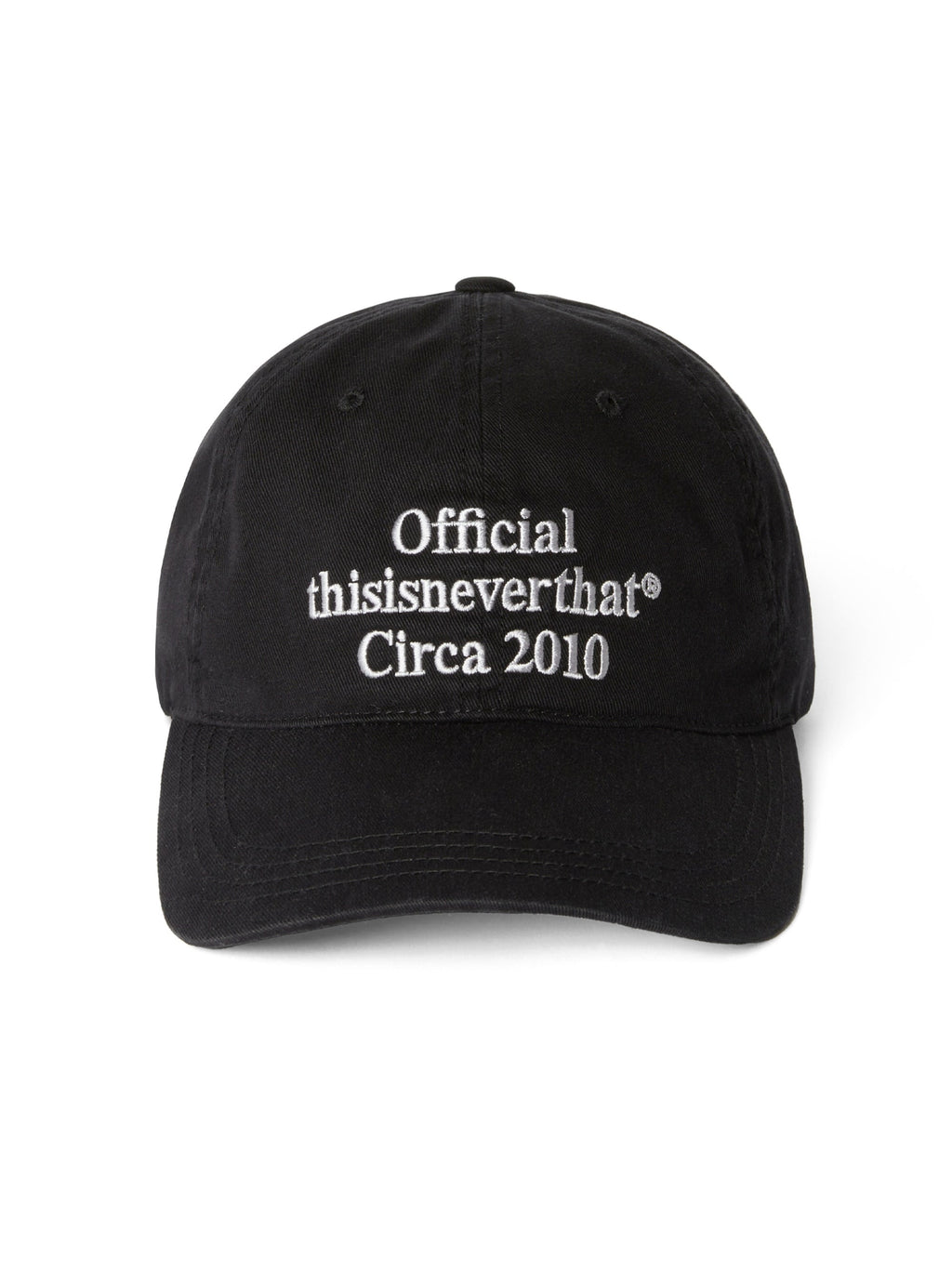 thisisneverthat - Times Cap (Black) product image 2 | TRAB K-Fashion Australia