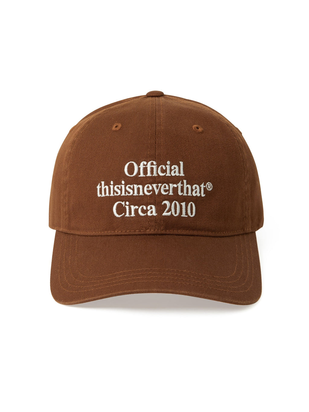 thisisneverthat - Times Cap (Brick) product image 2 | TRAB K-Fashion Australia