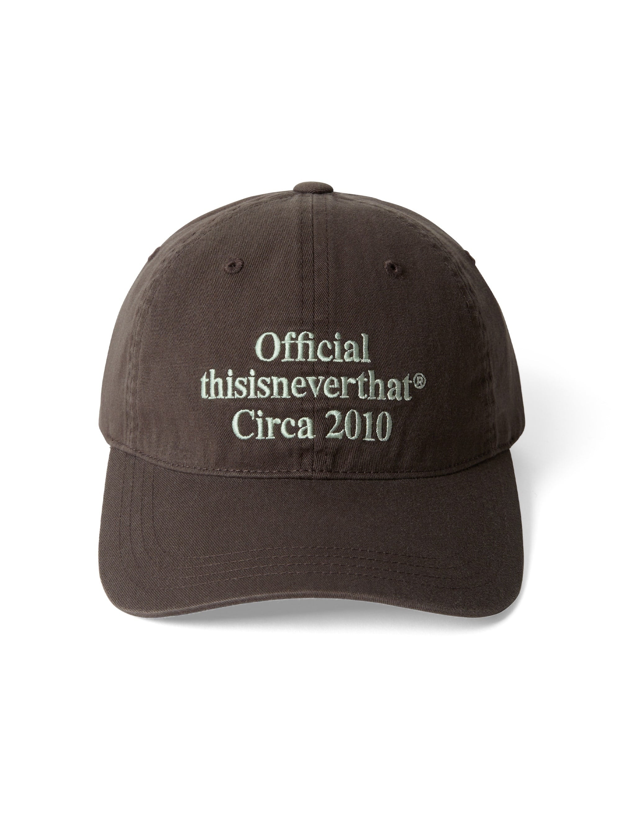 thisisneverthat - Times Cap (Dark Brown) product image 2 | TRAB K-Fashion Australia