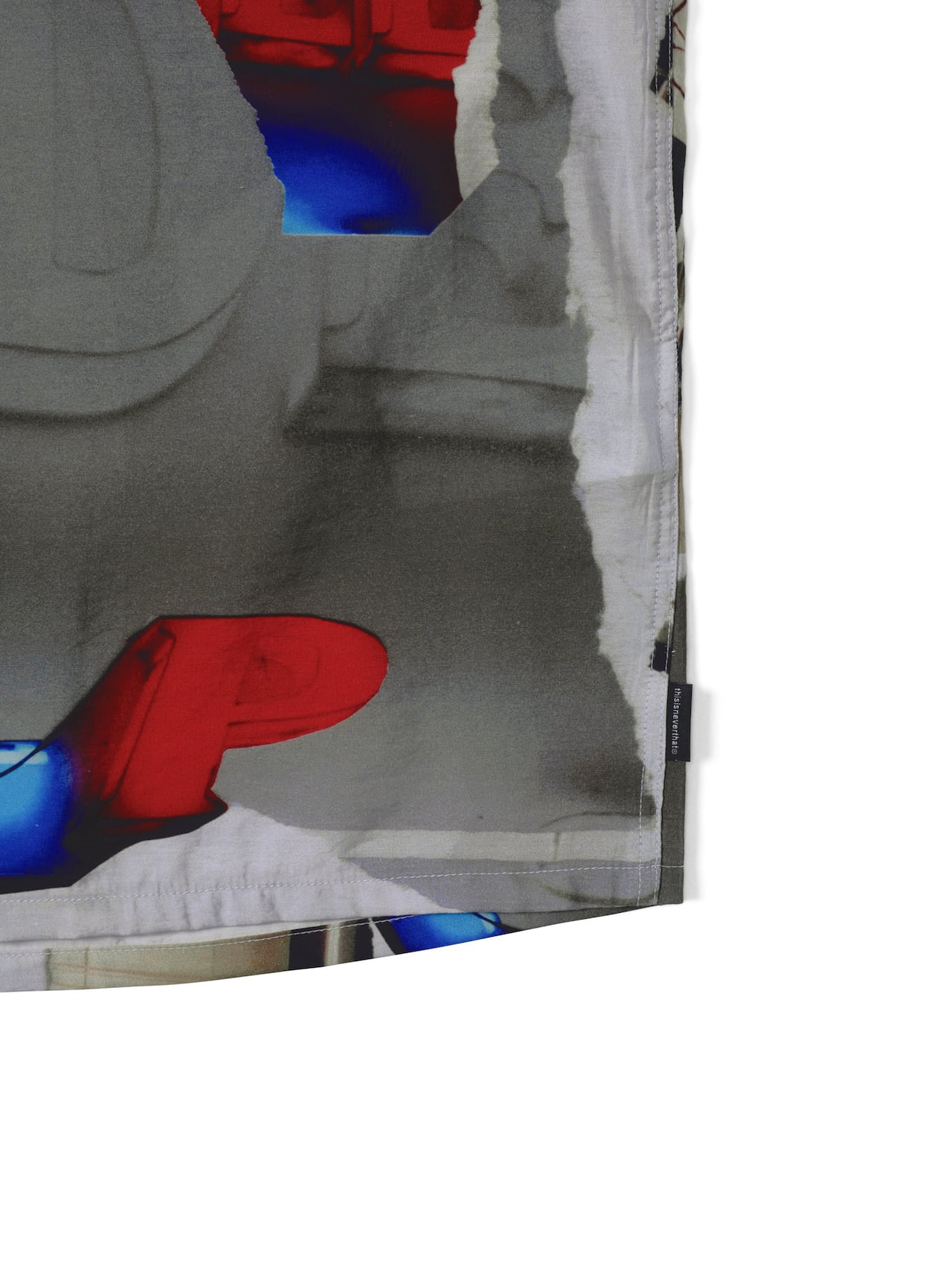 thisisneverthat - Torn Rayon S/S Shirt (Multi) product image 3 | TRAB K-Fashion Australia