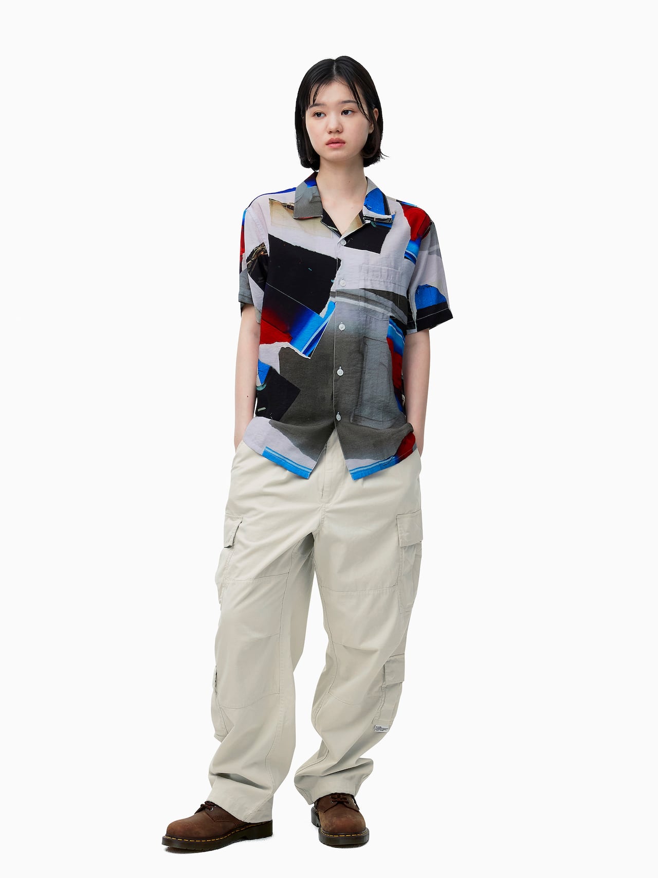 thisisneverthat - Torn Rayon S/S Shirt (Multi) product image 6 | TRAB K-Fashion Australia