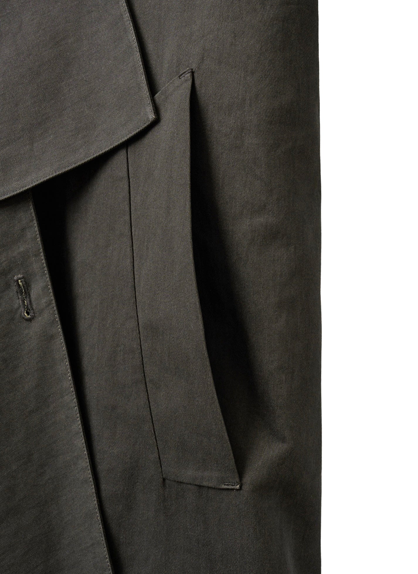 Post Archive Faction - Trimmed Coat (2026) (Earth) product image 4 | TRAB K-Fashion Australia