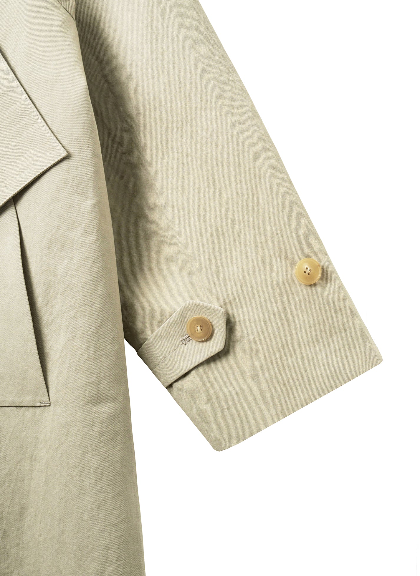 Post Archive Faction - Trimmed Coat (2026) (Sand) product image 4 | TRAB K-Fashion Australia