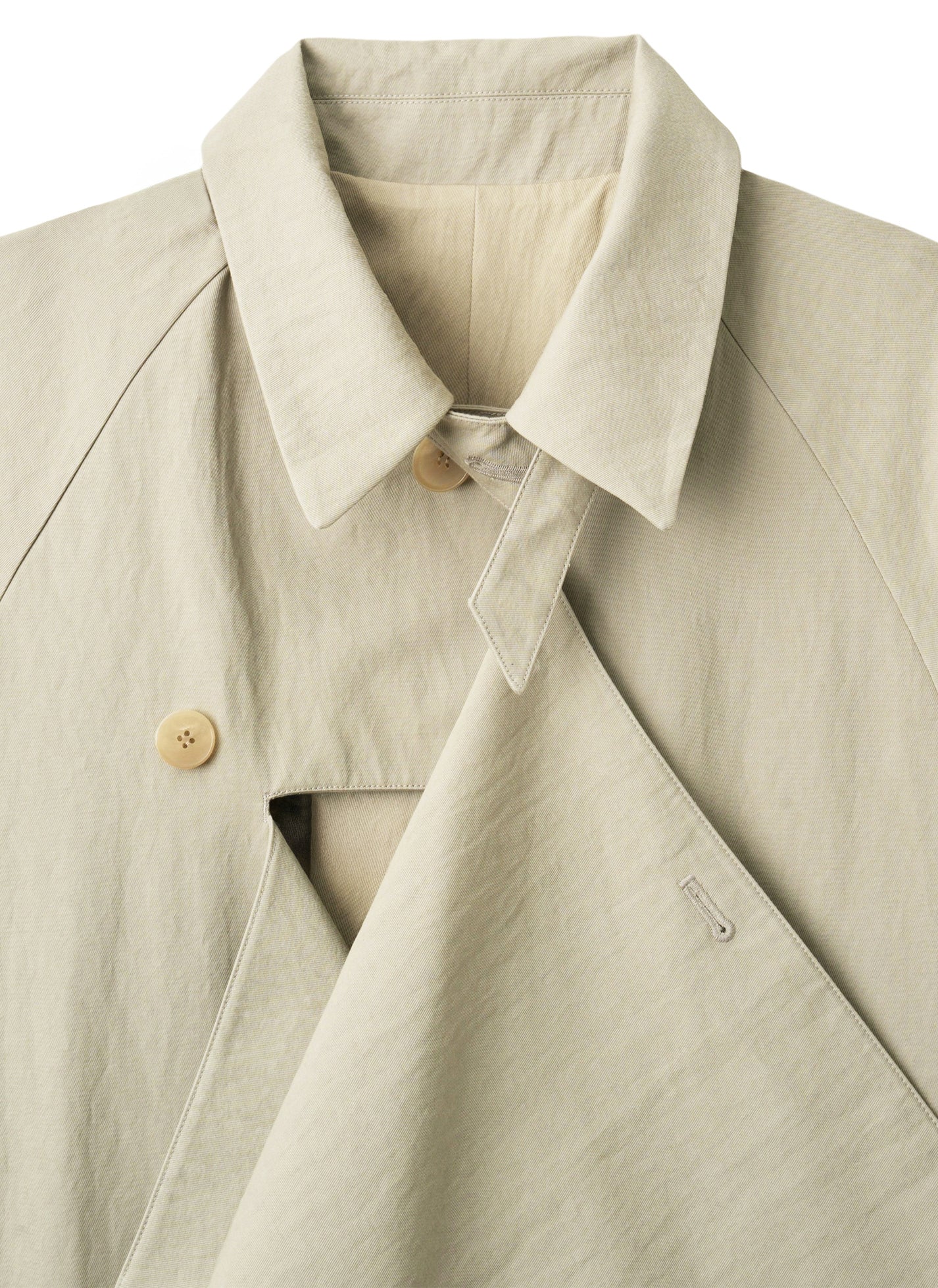 Post Archive Faction - Trimmed Coat (2026) (Sand) product image 3 | TRAB K-Fashion Australia